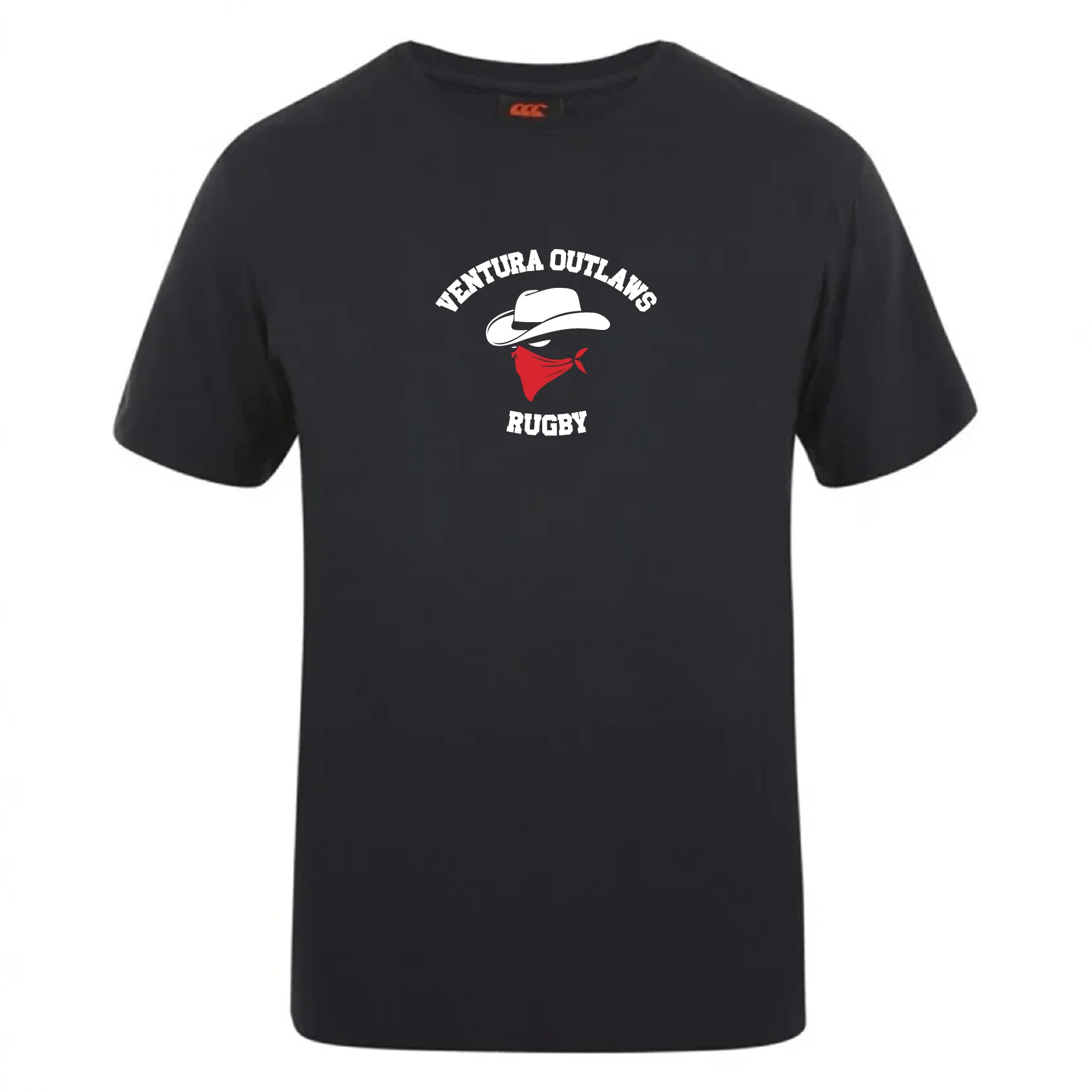 Ventura Outlaws Rugby Club Plain Tee by Canterbury - Image 3