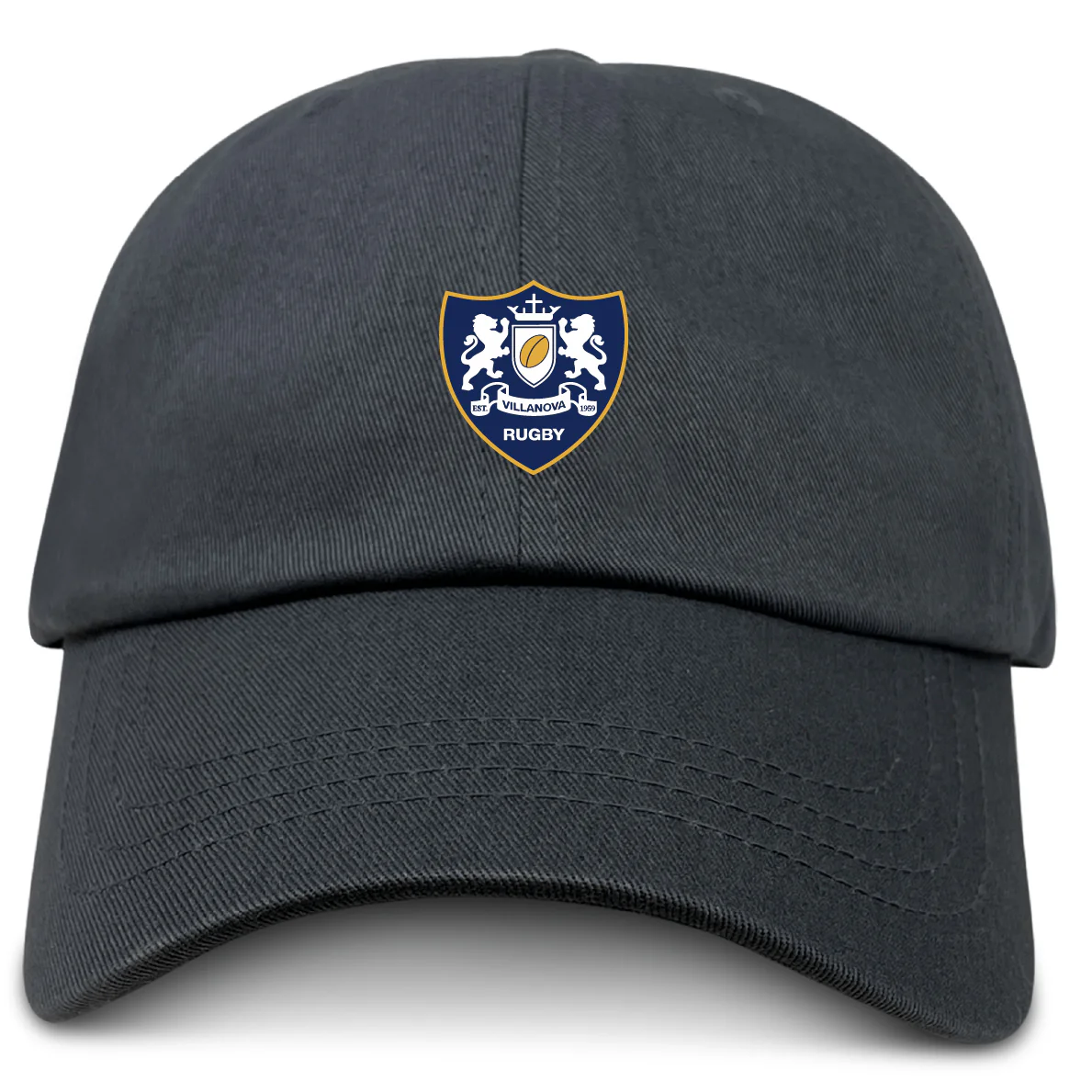 Villanova Rugby Club Adult Low-Profile Cotton Twill Dad Cap