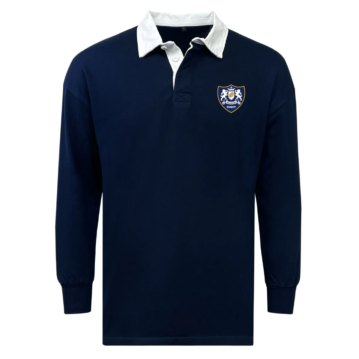 Villanova Rugby Club Classic Long Sleeve Solid Rugby Jersey