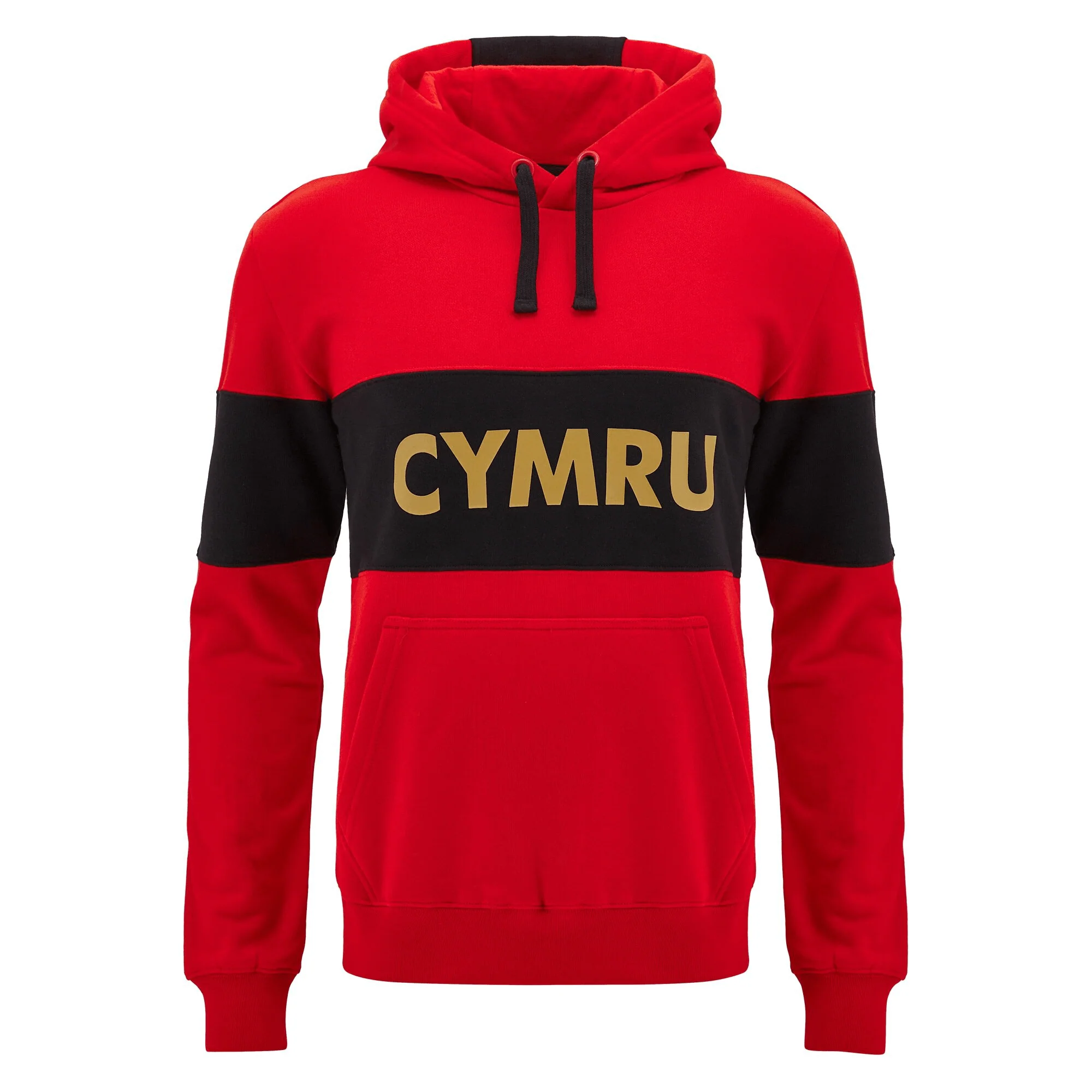 Wales 24/25 CYMRU Leisure Hoodie by Macron