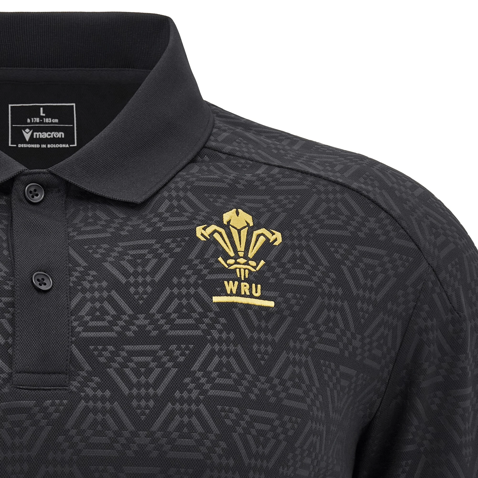 Wales 24/25 Travel Polo by Macron - Image 3