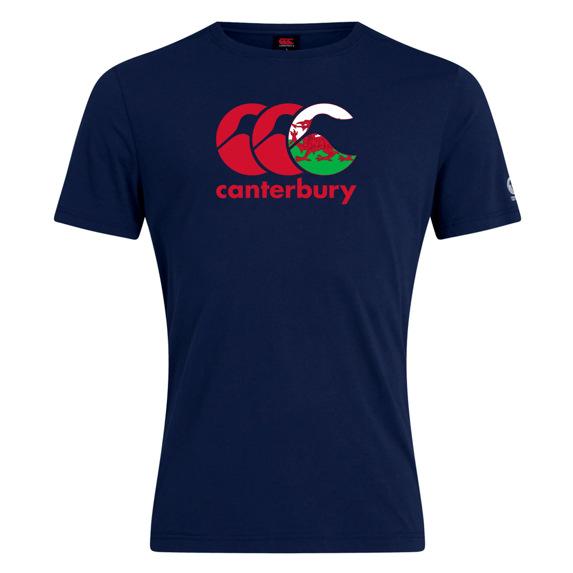 Canterbury Wales CCC Flag Club T-Shirt - Image 3
