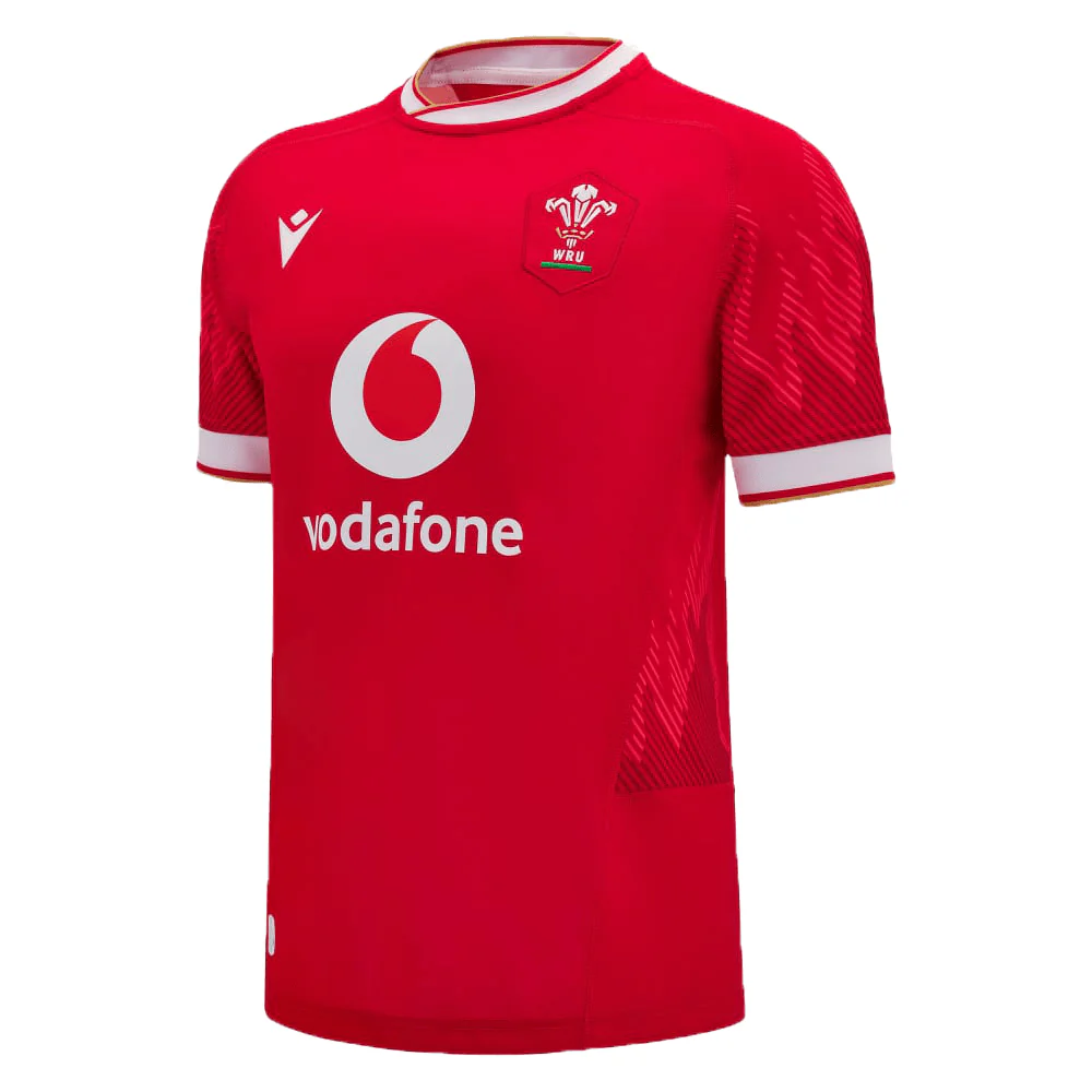 Wales 24/25 6 Nations Replica Home Jersey by Macron - Image 3