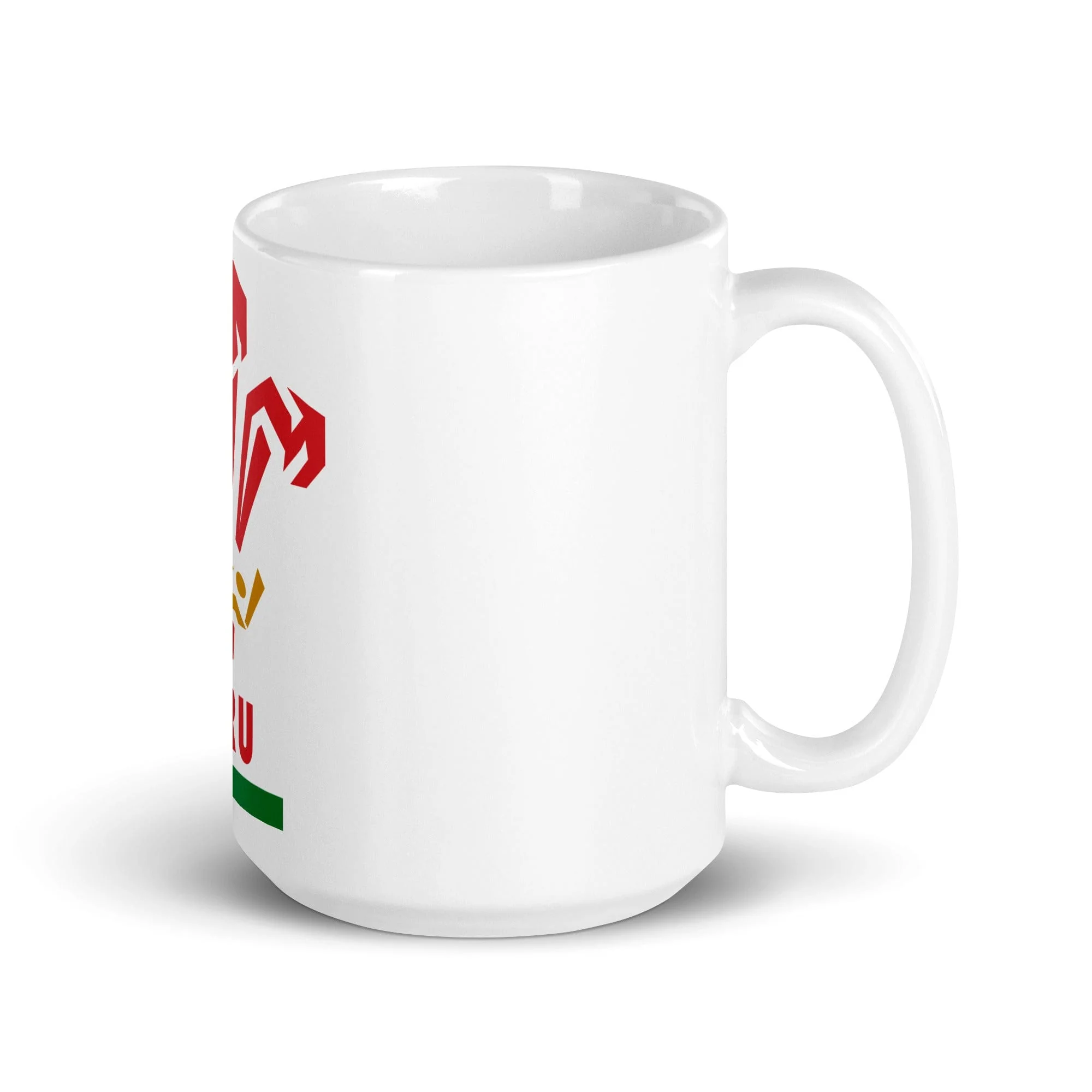 Wales Rugby White Mug - Image 4