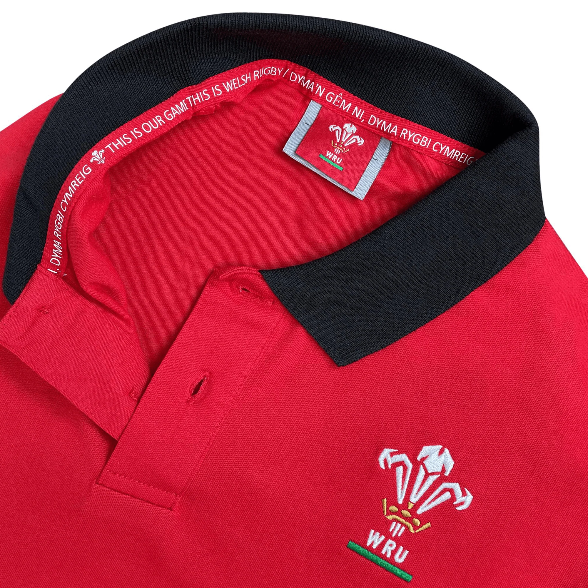 Wales Rugby Union Pique Polo - Image 3