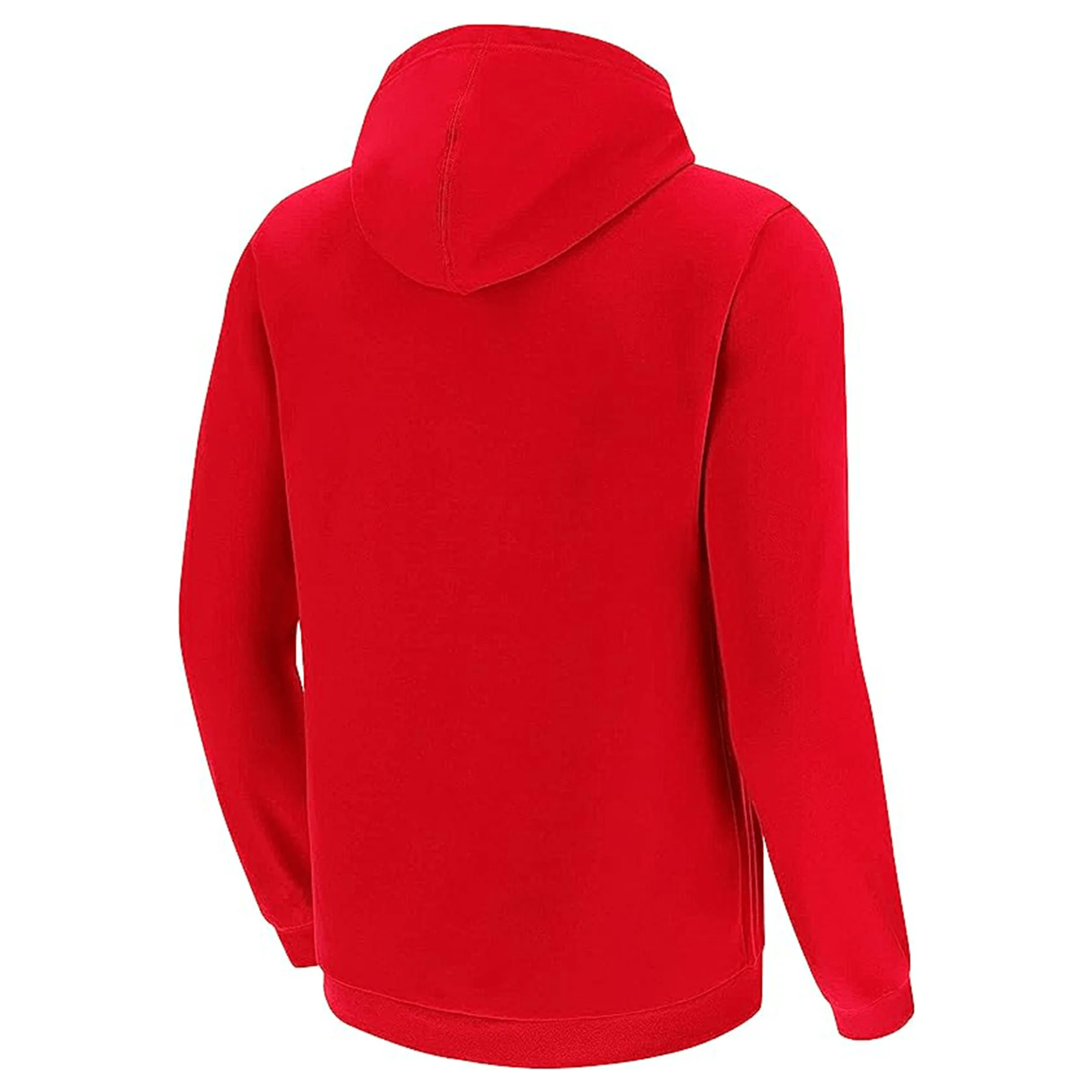 Wales Rugby Union Pullover Fleece Hoodie by Macron - Image 2