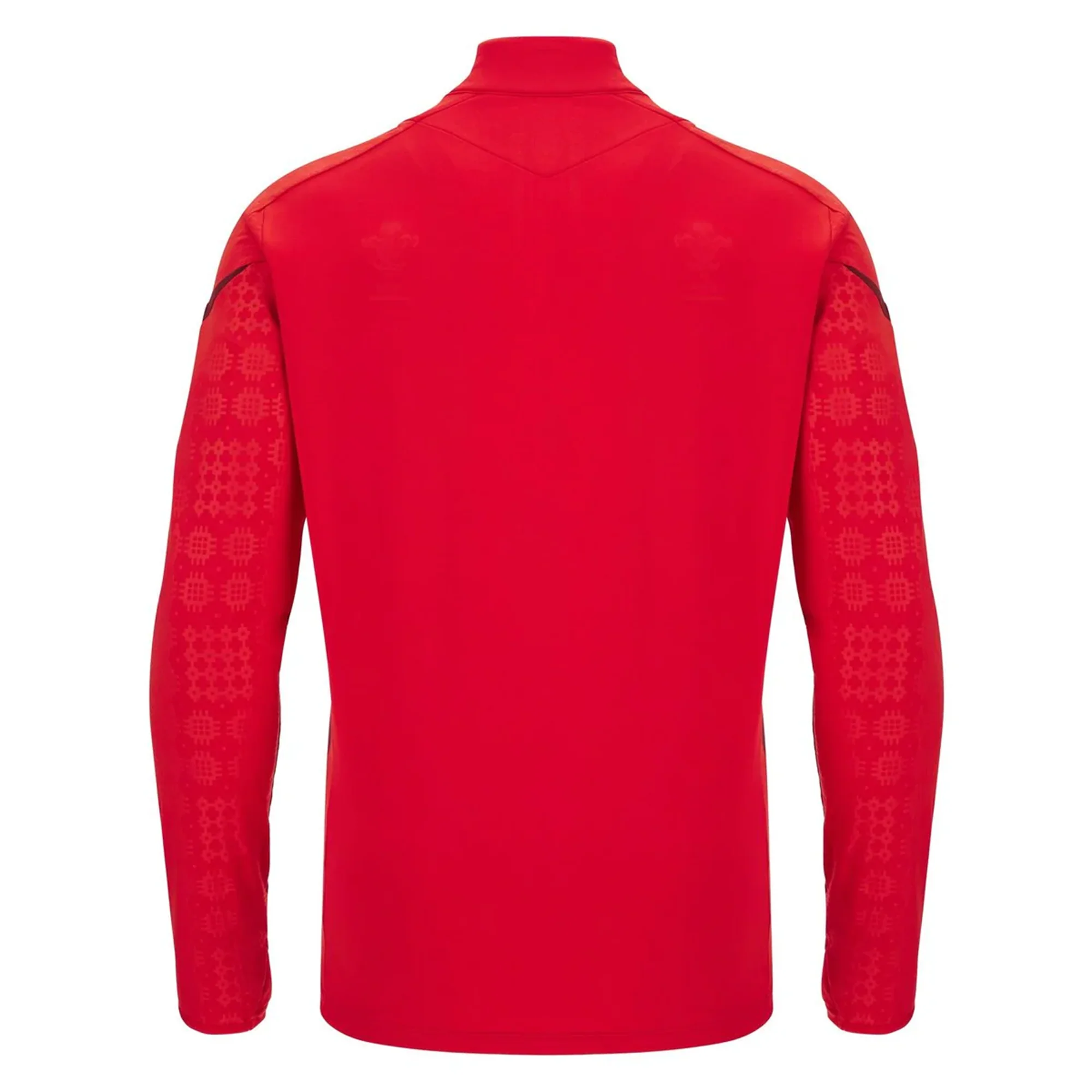 Wales 25/26 Player 1/4 Zip Top by Macron - Image 2