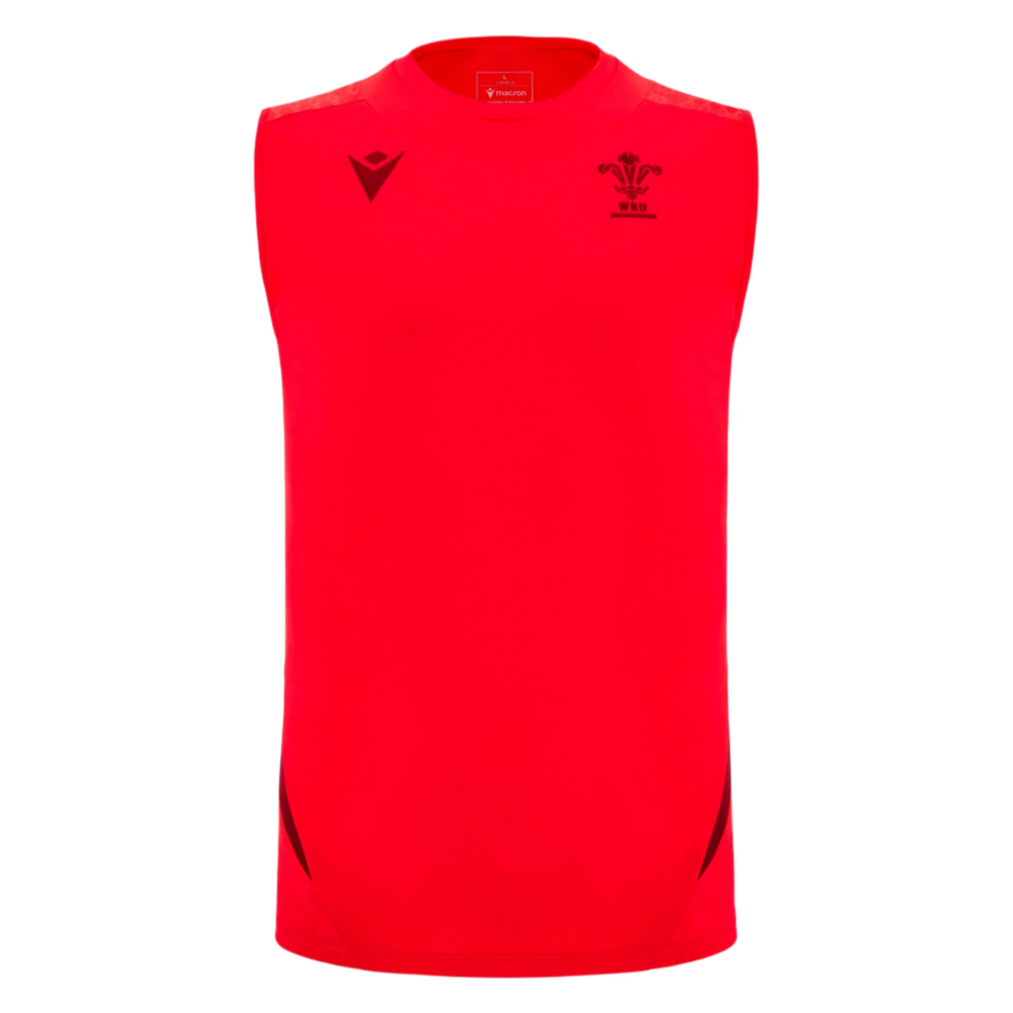 Wales 25/26 Player Training Singlet by Macron