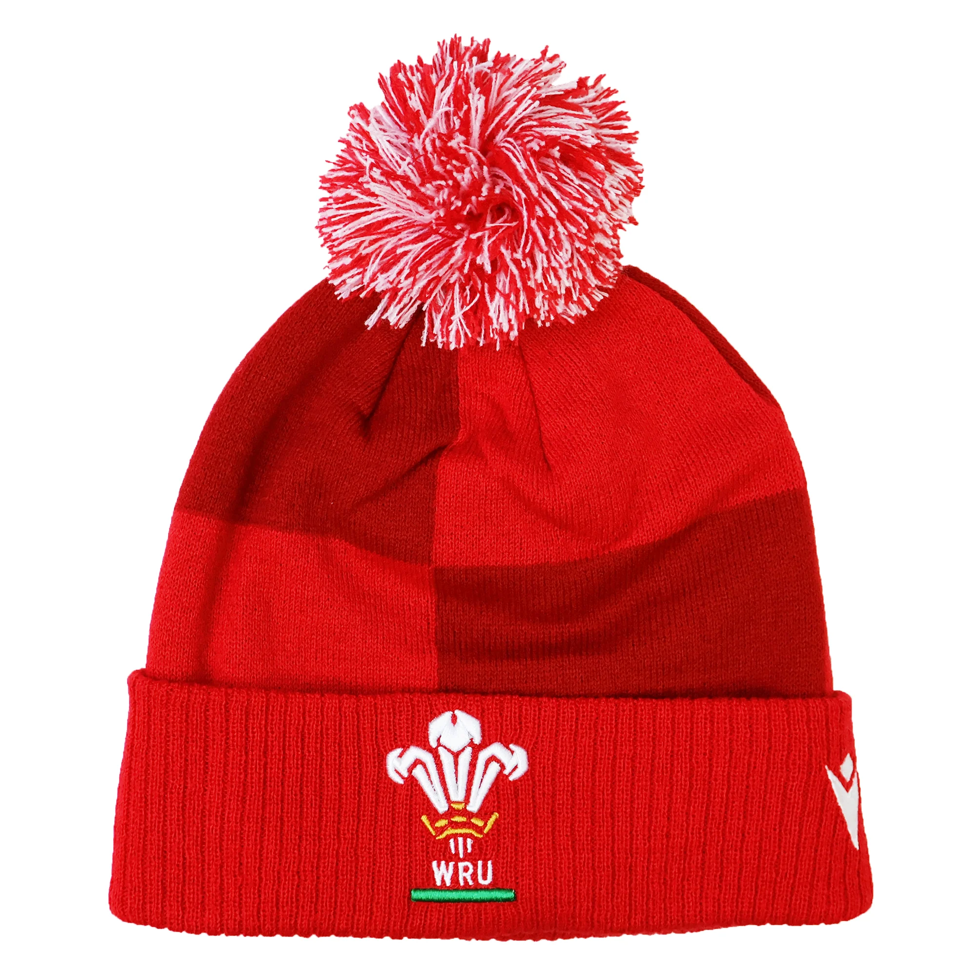 Wales 25/26 Pom-Pom Beanie by Macron