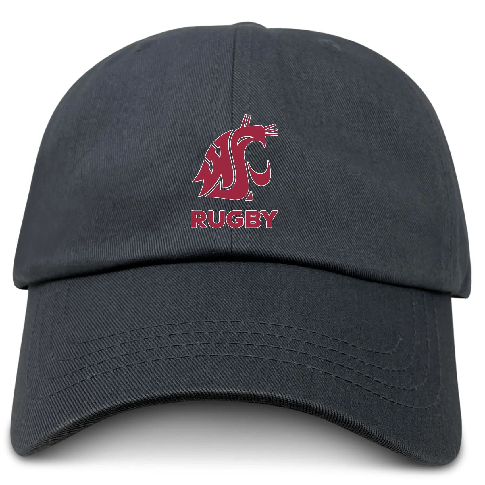 Washington State University Adult Low-Profile Cotton Twill Dad Cap - Image 3