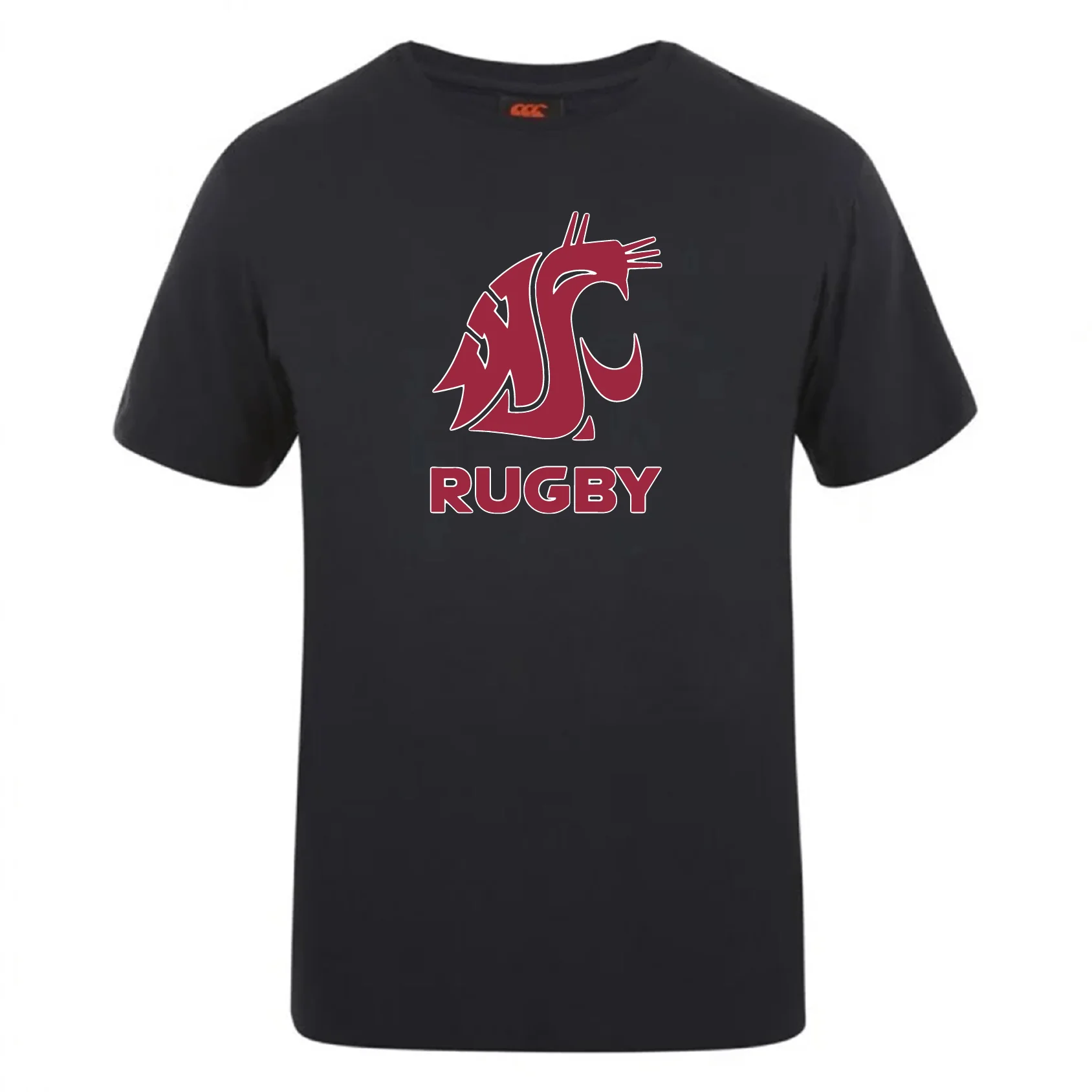 Washington State University Club Plain Tee by Canterbury - Image 3