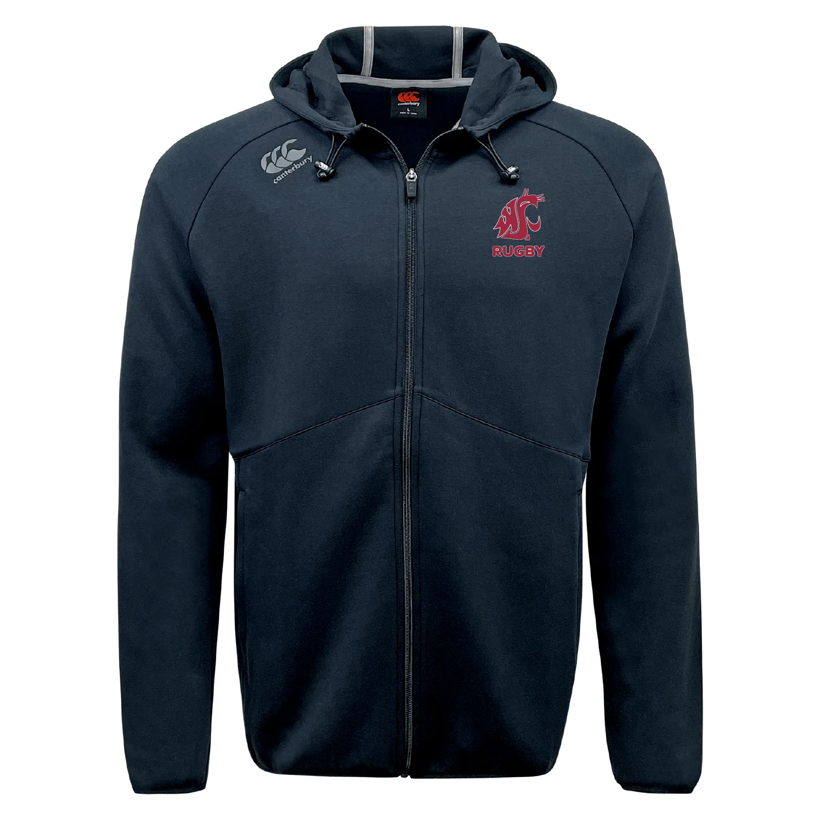 Washington State University Tempo Vapodri Full-Zip Hoodie by Canterbury - Image 2