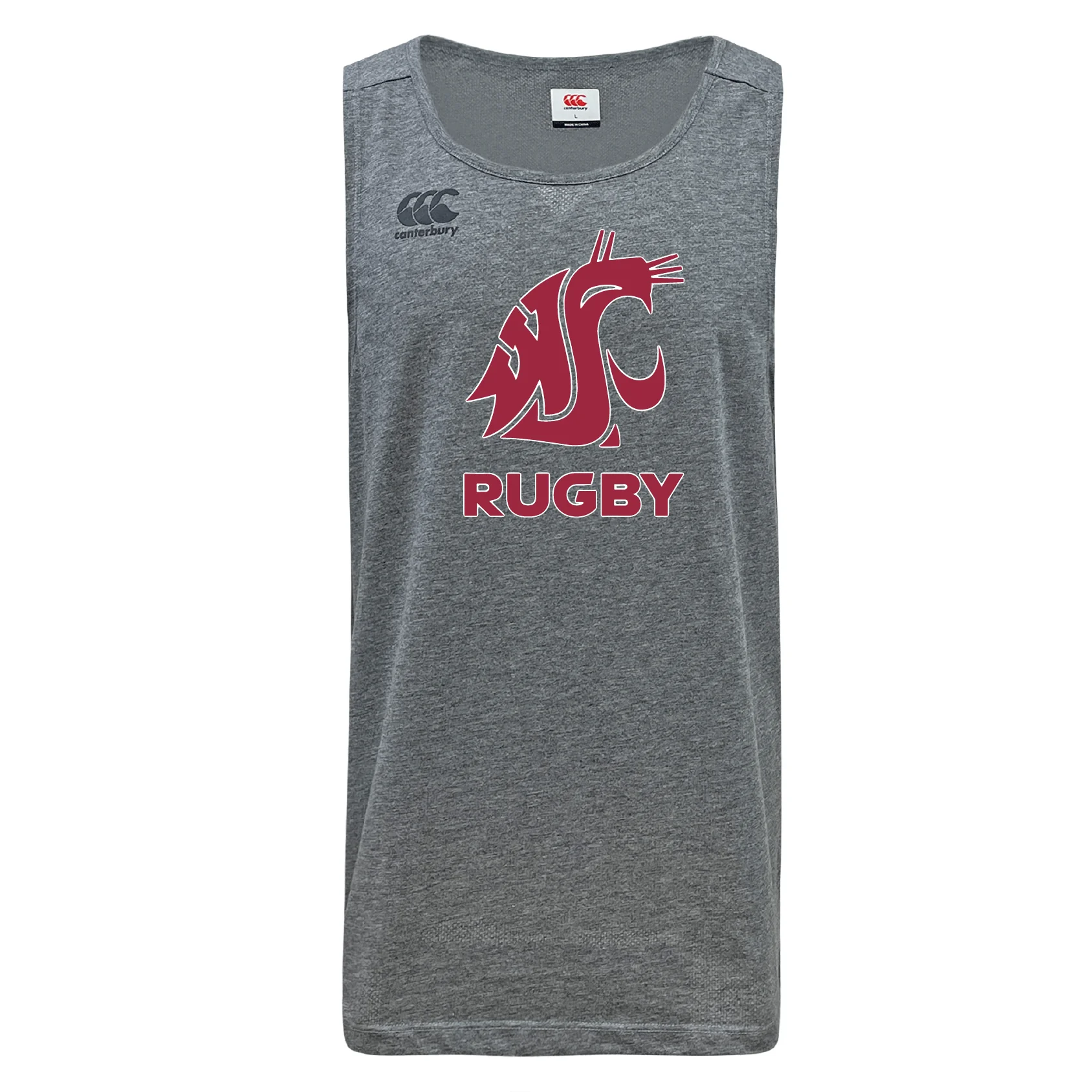 Washington State University Tempo Vapodri Singlet by Canterbury