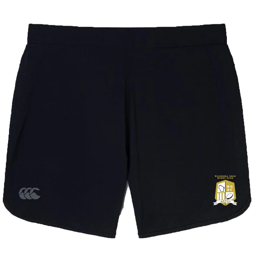 Waukesha Gold Rugby Elite Woven Short by Canterbury