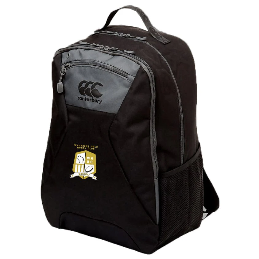 Waukesha Gold Rugby Medium Backpack by Canterbury