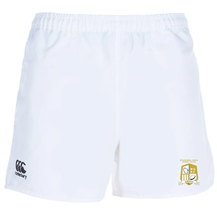 Waukesha Gold Rugby Professional Polyester Rugby Short by Canterbury - Image 2