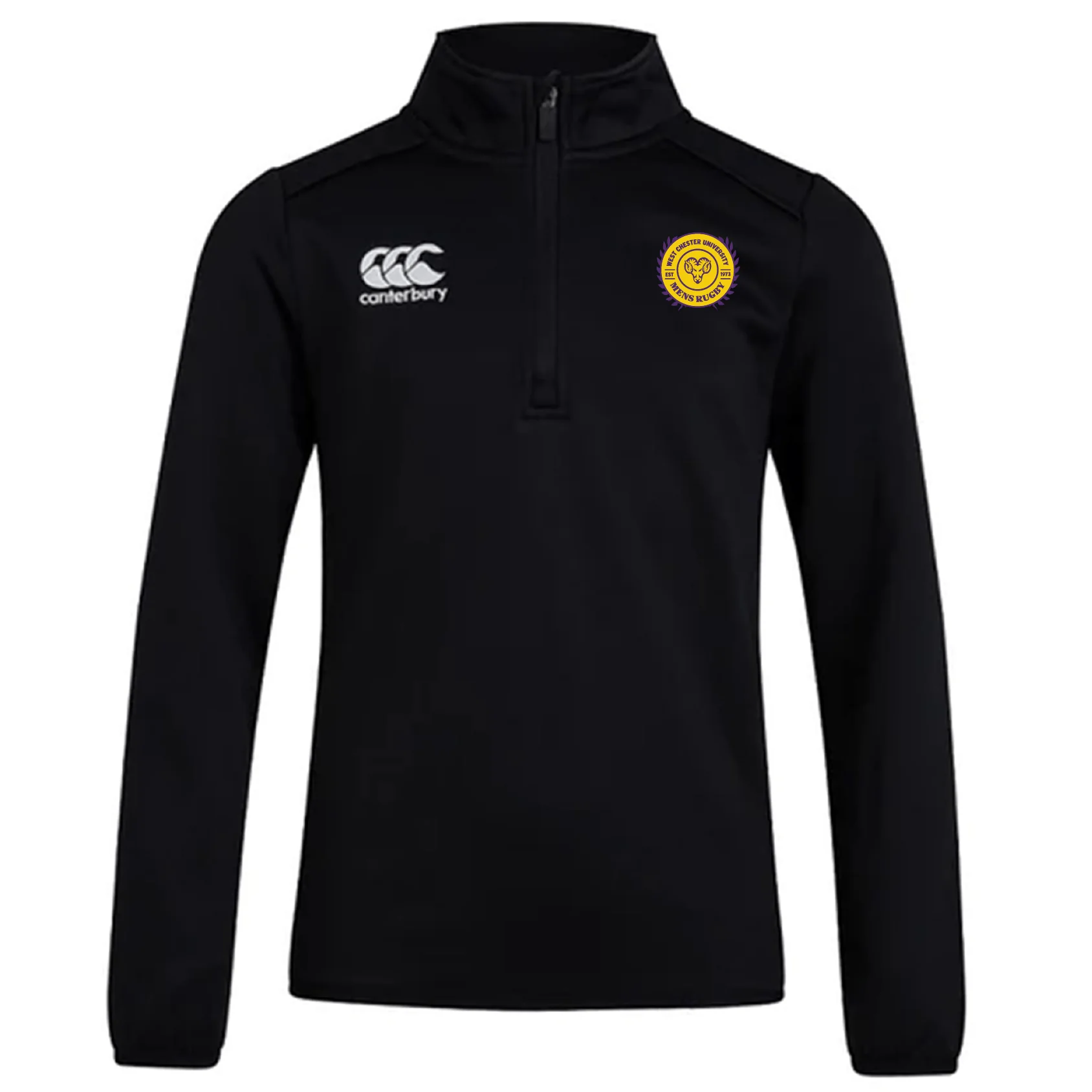 West Chester University Club 1/4 Zip Mid Layer Training Top by Canterbury