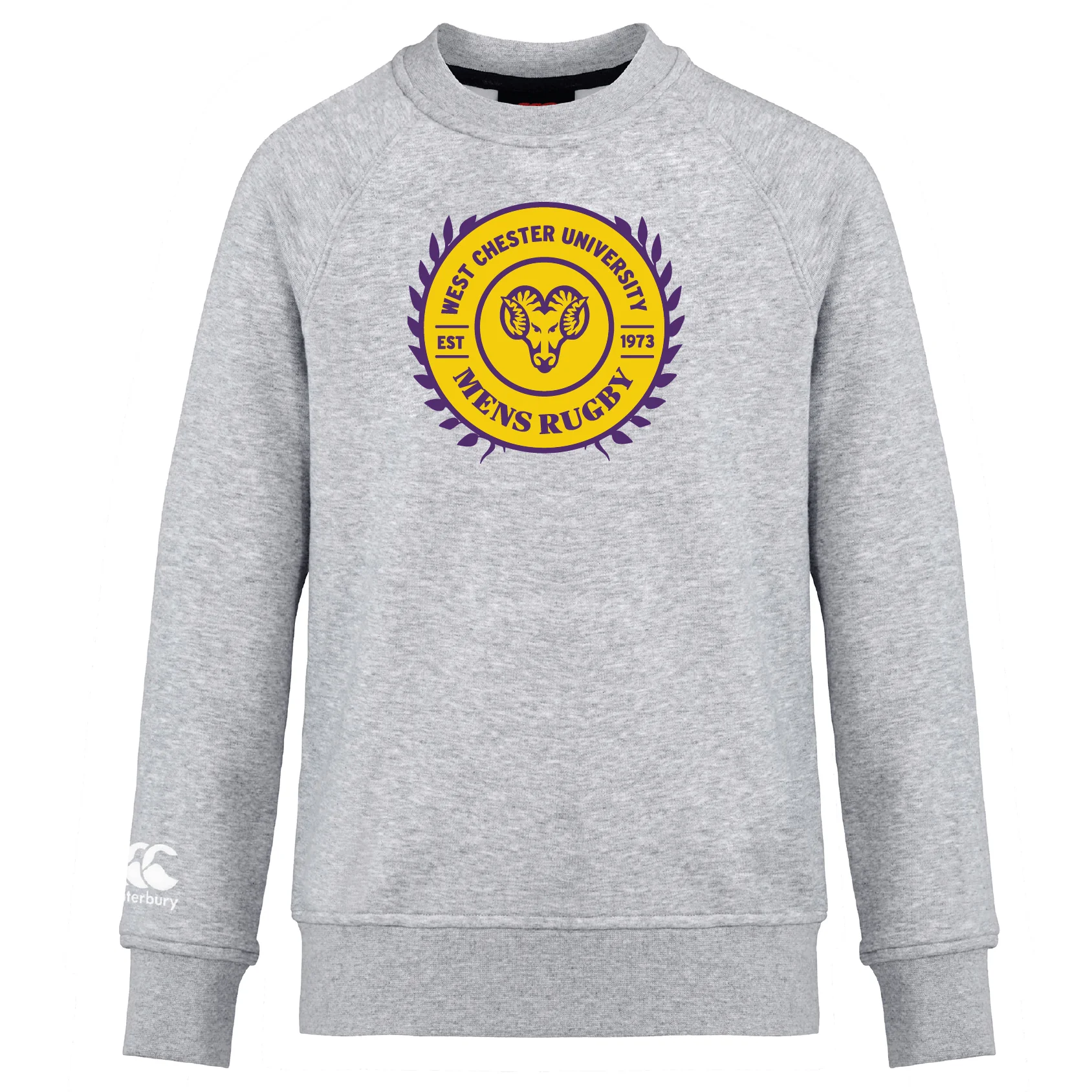 West Chester University Club Crew Sweatshirt by Canterbury - Image 2