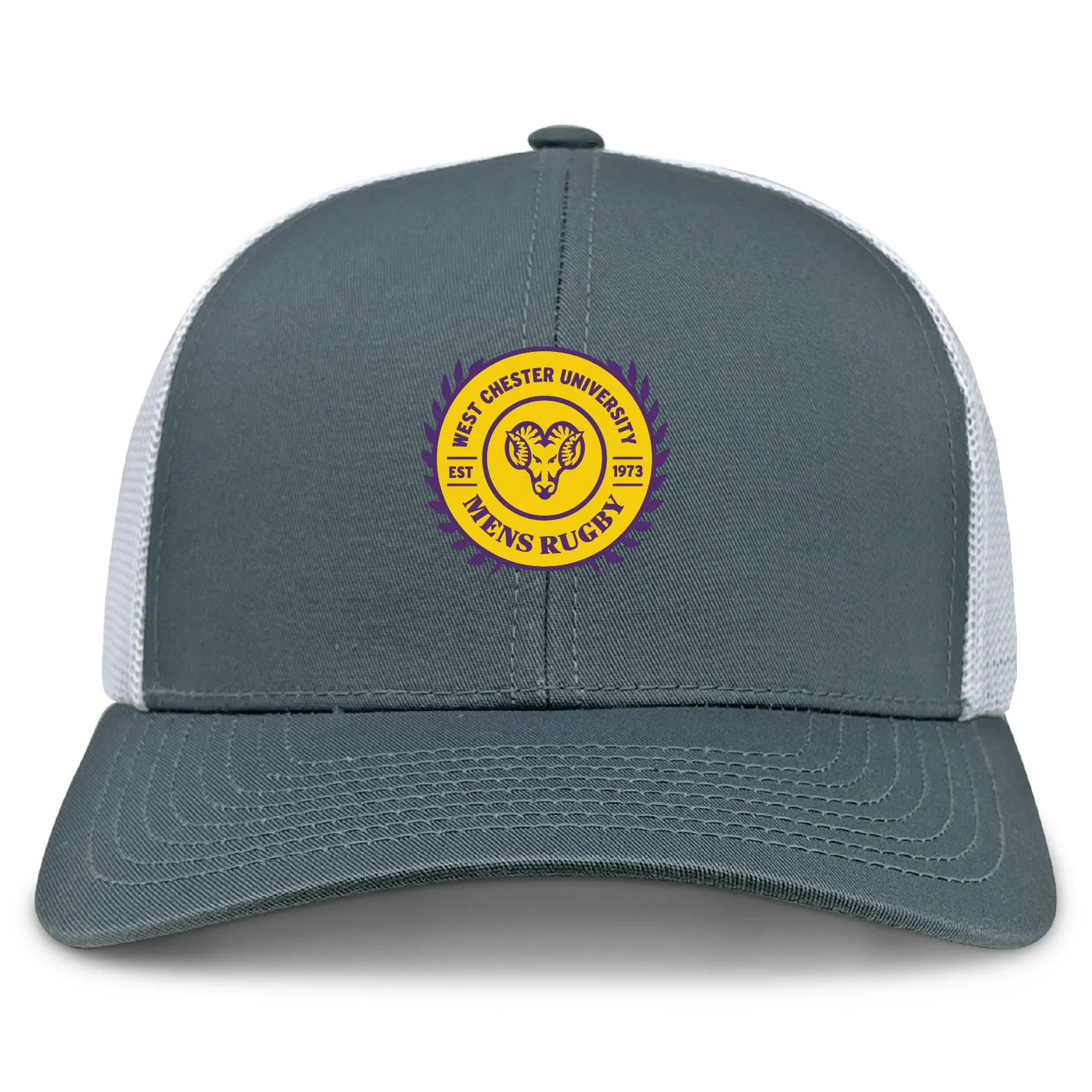 West Chester University Retro Trucker Cap - Image 2