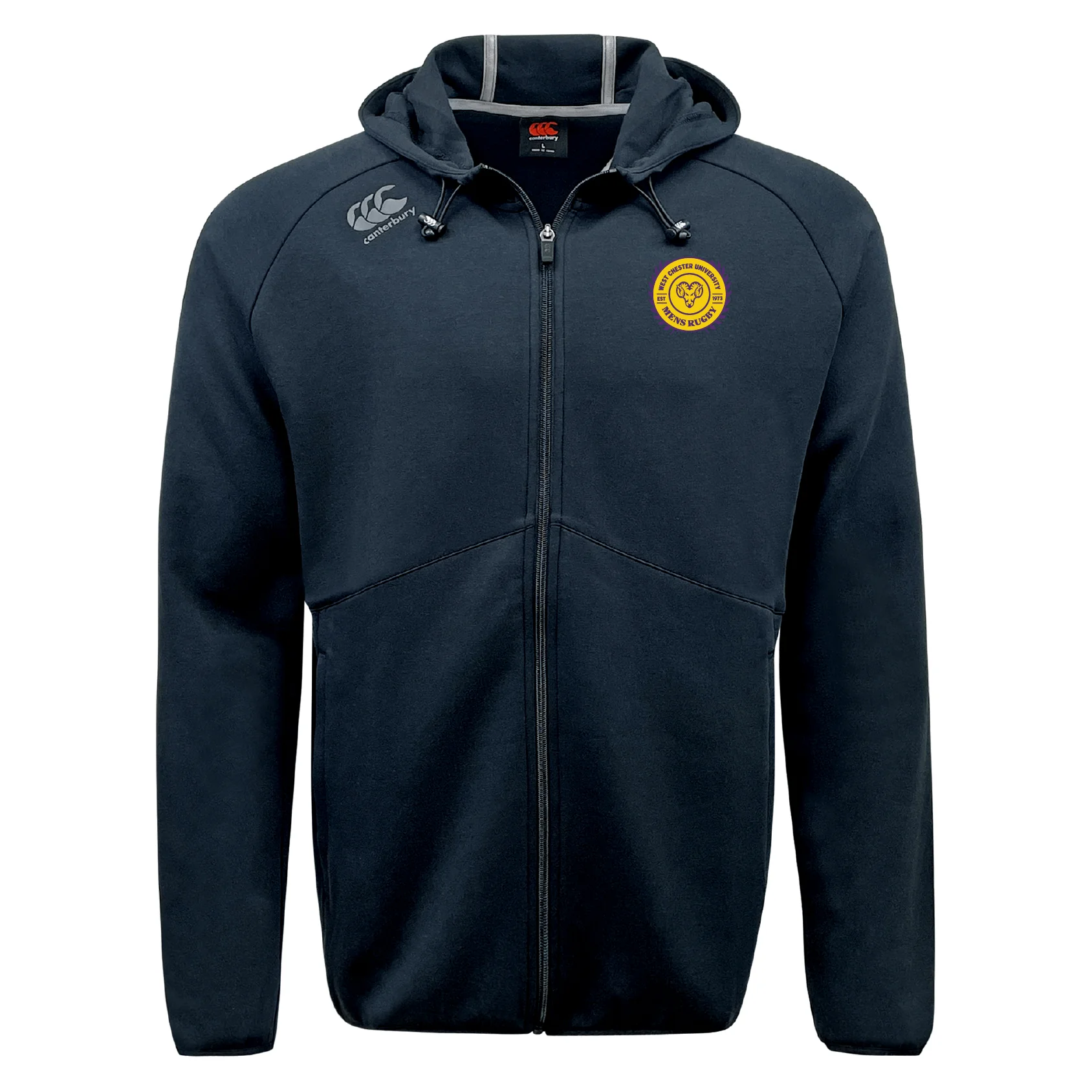 West Chester University Tempo Vapodri Full-Zip Hoodie by Canterbury - Image 2