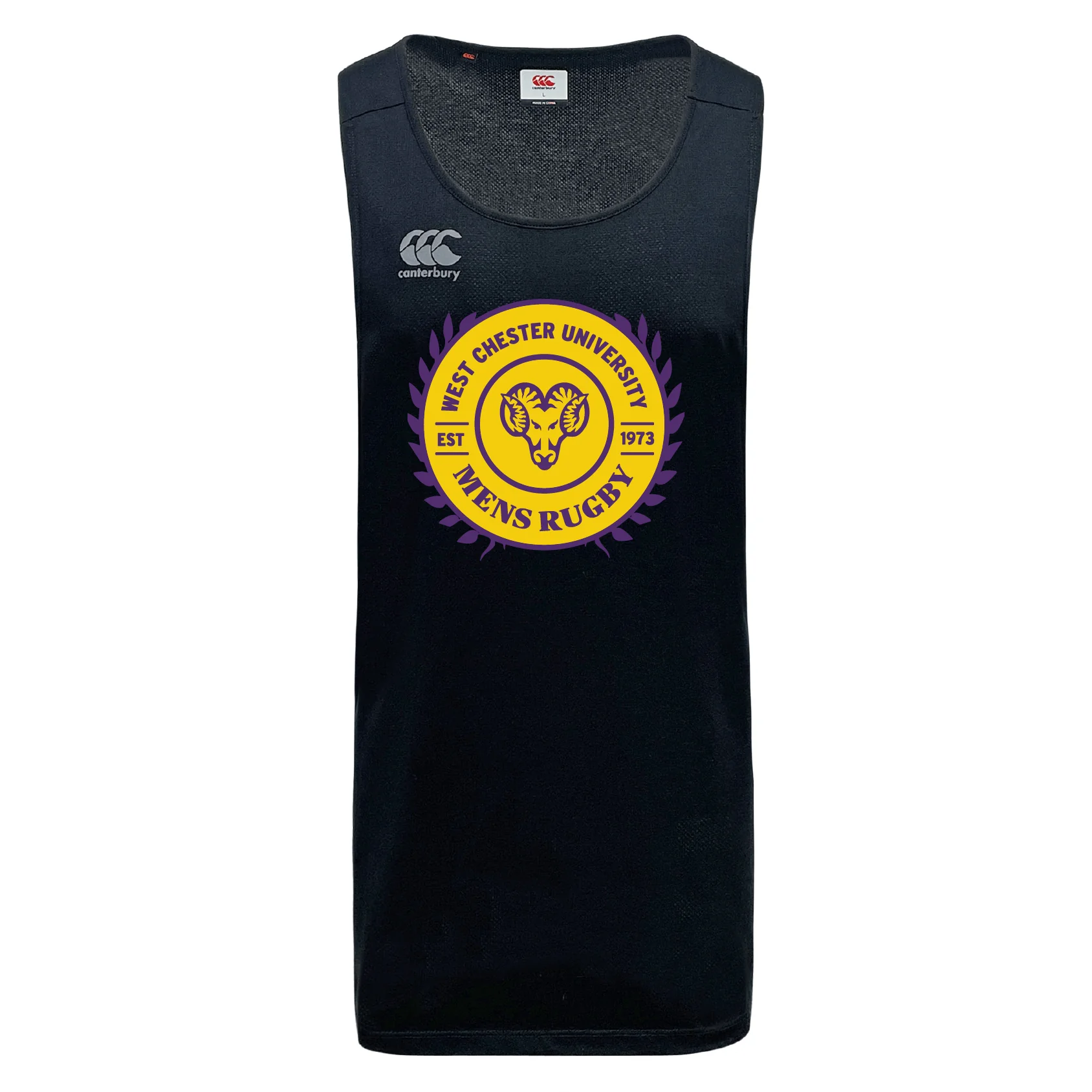 West Chester University Tempo Vapodri Singlet by Canterbury - Image 2