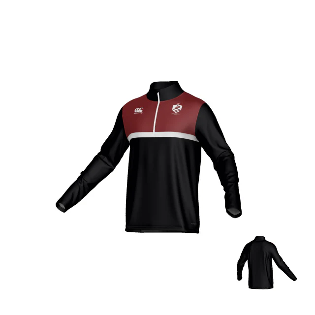 West Potomac Canterbury Legacy Mid Layer 1/4 Zip