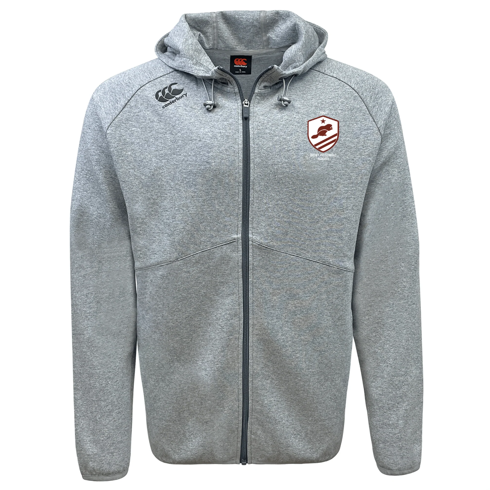 West Potomac RFC Tempo Vapodri Full-Zip Hoodie by Canterbury - Image 2