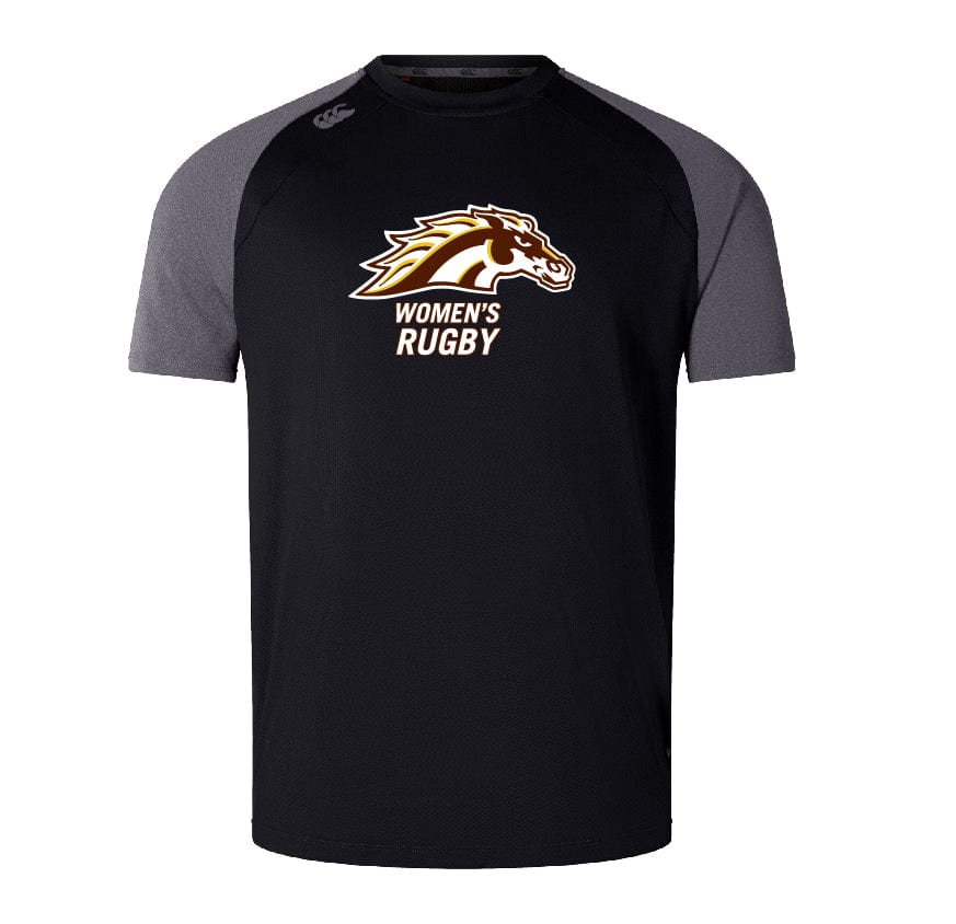 Western Michigan University Women's Rugby Elite Training Tee by Canterbury