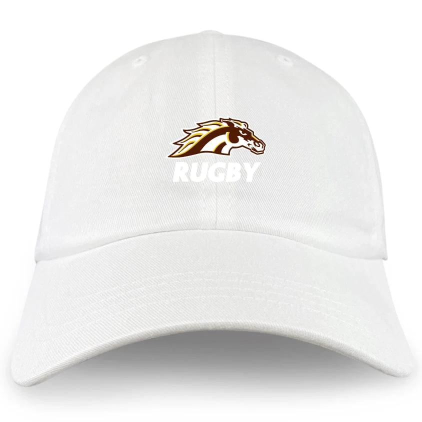 Western Michigan University Men's Rugby Adult Low-Profile Cotton Twill Dad Cap - Image 3