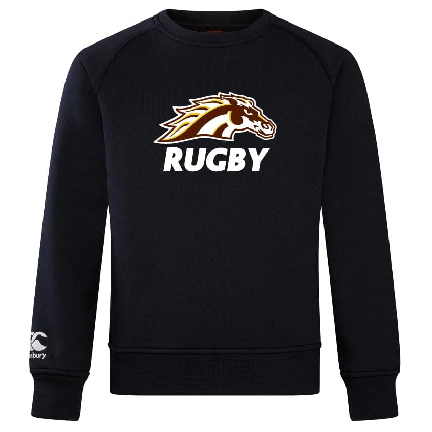 Western Michigan University Men's Rugby Club Crew Sweatshirt by Canterbury - Image 2