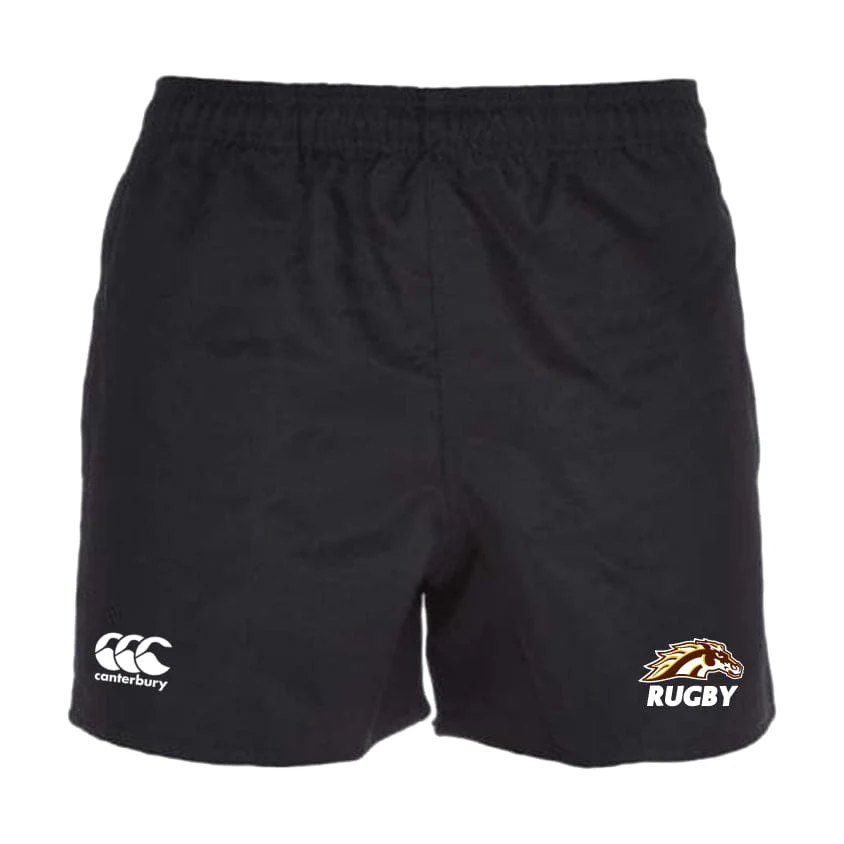 Western Michigan University Men's Rugby Professional Polyester Rugby Short by Canterbury