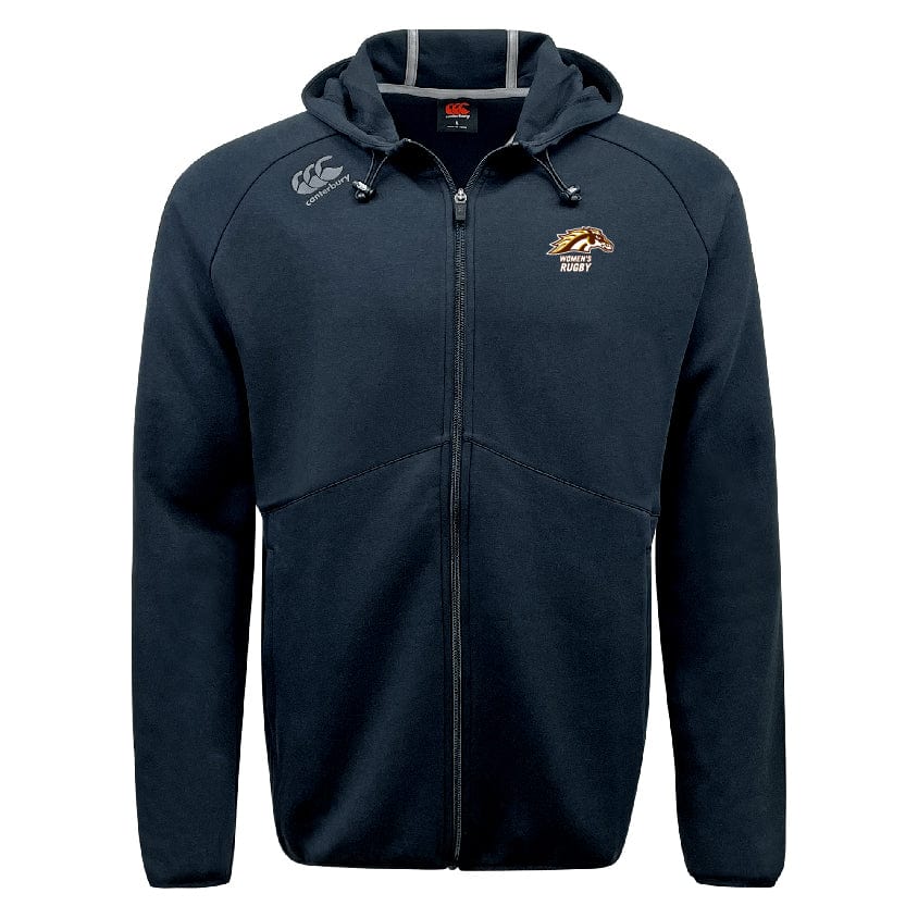 Western Michigan University Women's Rugby Tempo Vapodri Full-Zip Hoodie by Canterbury