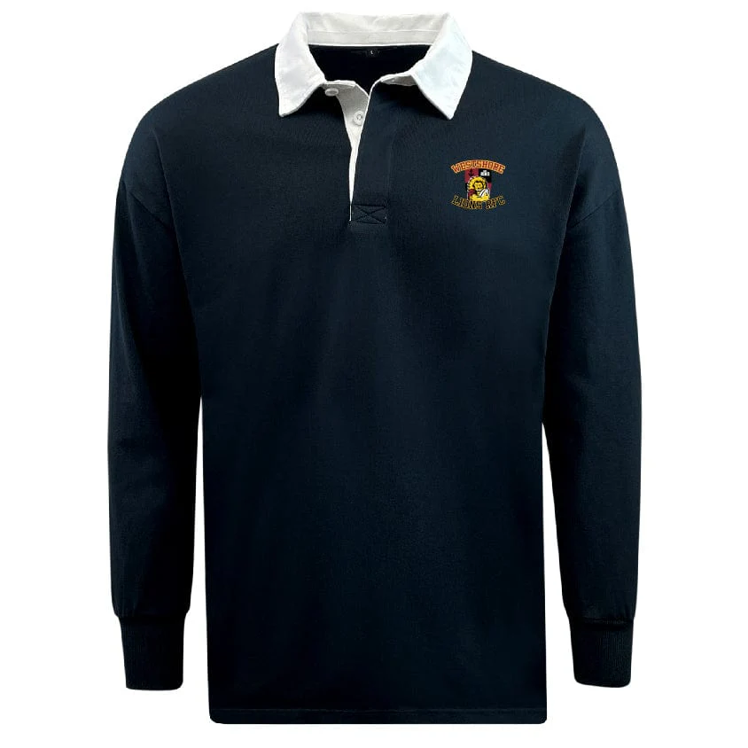 Westshore Lions Classic Long Sleeve Solid Rugby Jersey