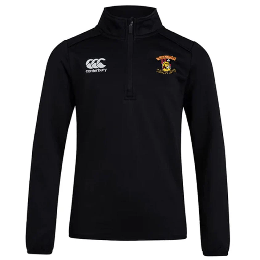 Westshore Lions Club 1/4 Zip Mid Layer Training Top by Canterbury