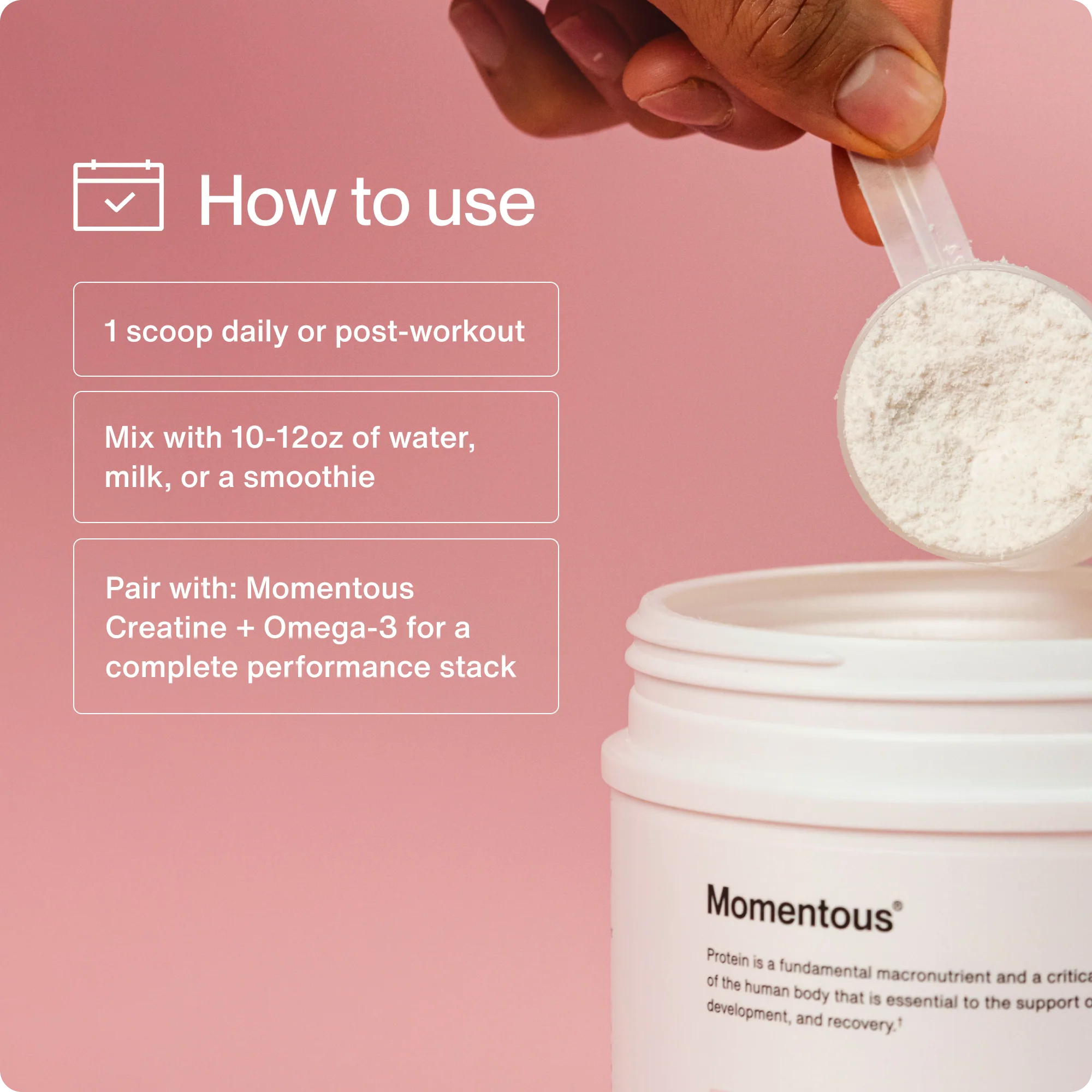 Momentous Whey Protein Isolate - Limited Edition - Image 10