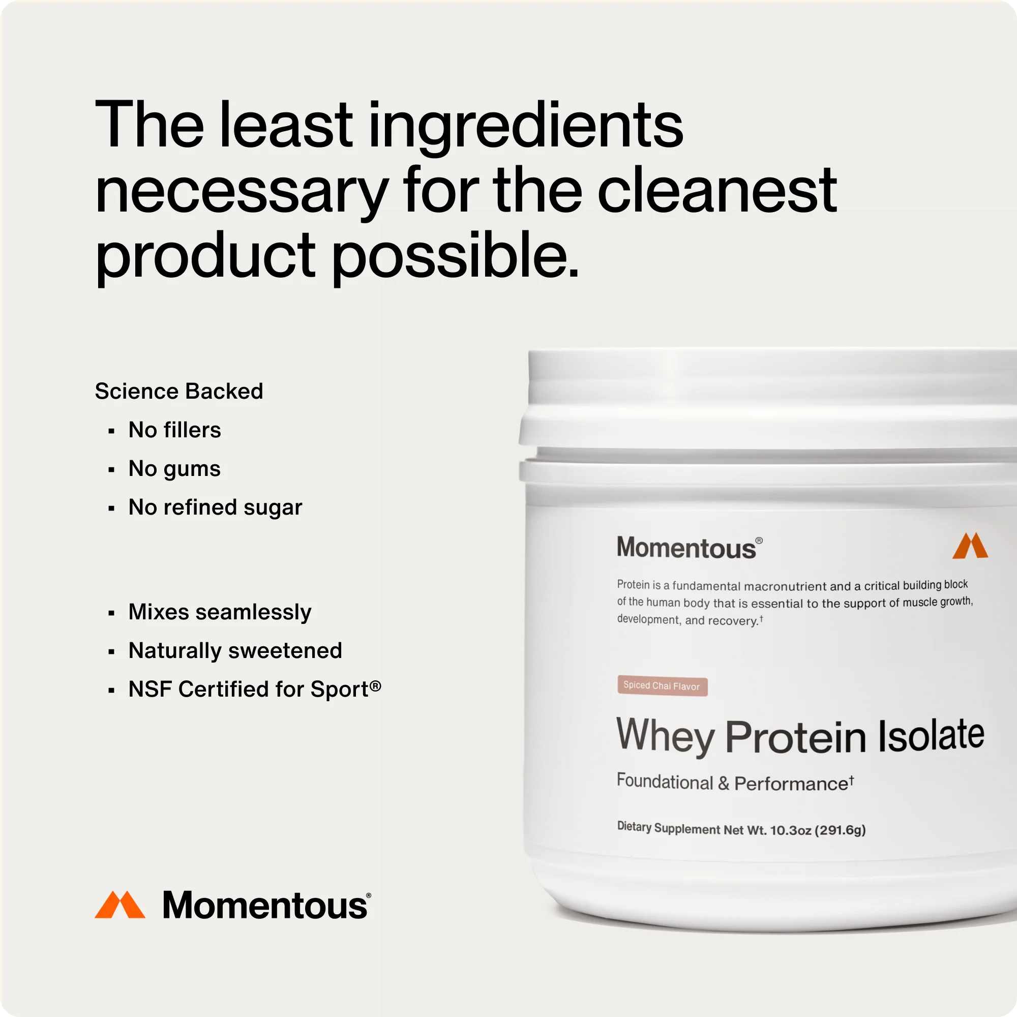 Momentous Whey Protein Isolate - Limited Edition - Image 9