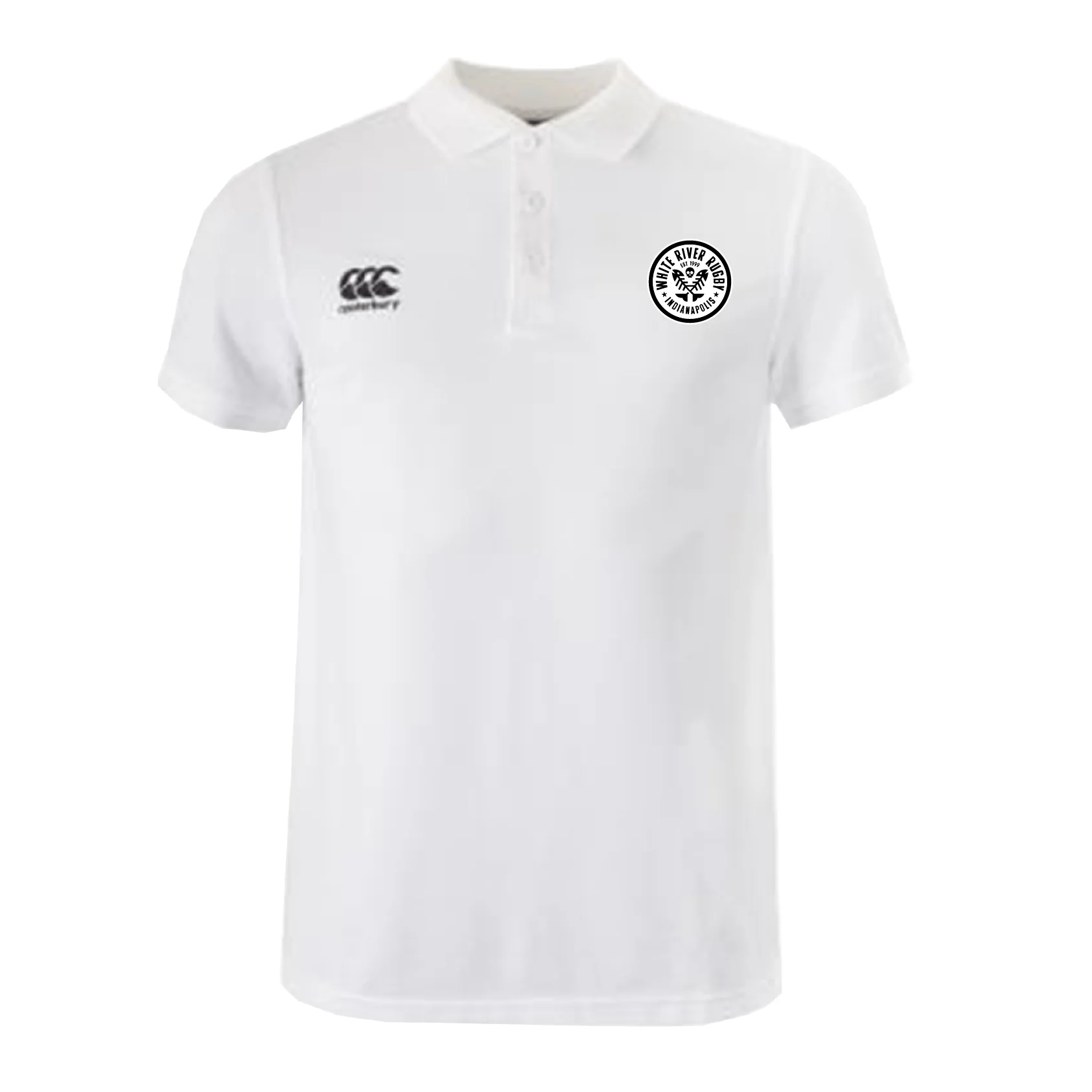 White River Rugby Football Club Waimak Polo by Canterbury - Image 3