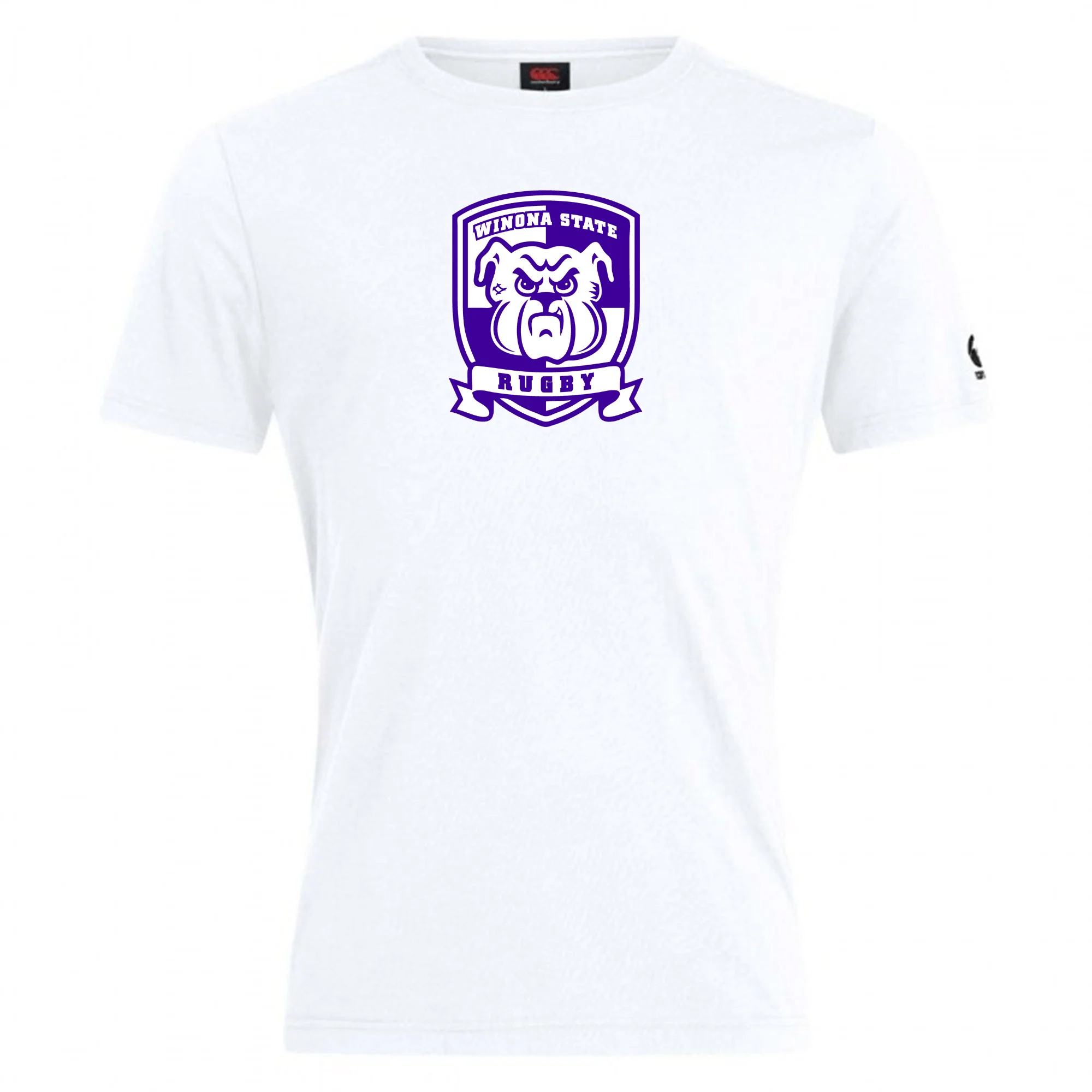 Winona State University Club Plain Tee by Canterbury - Image 3