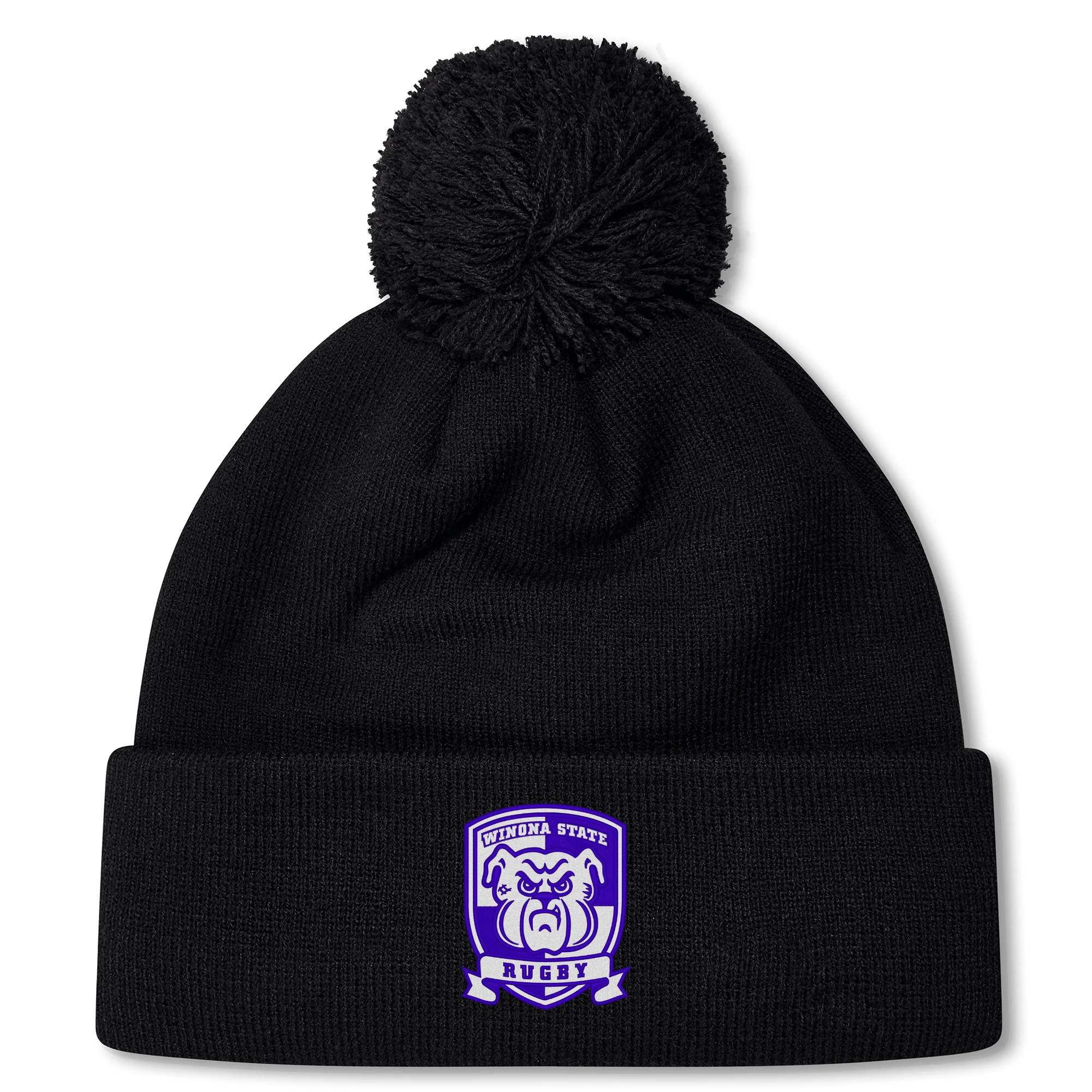 Winona State University Pom Pom Beanie by Canterbury