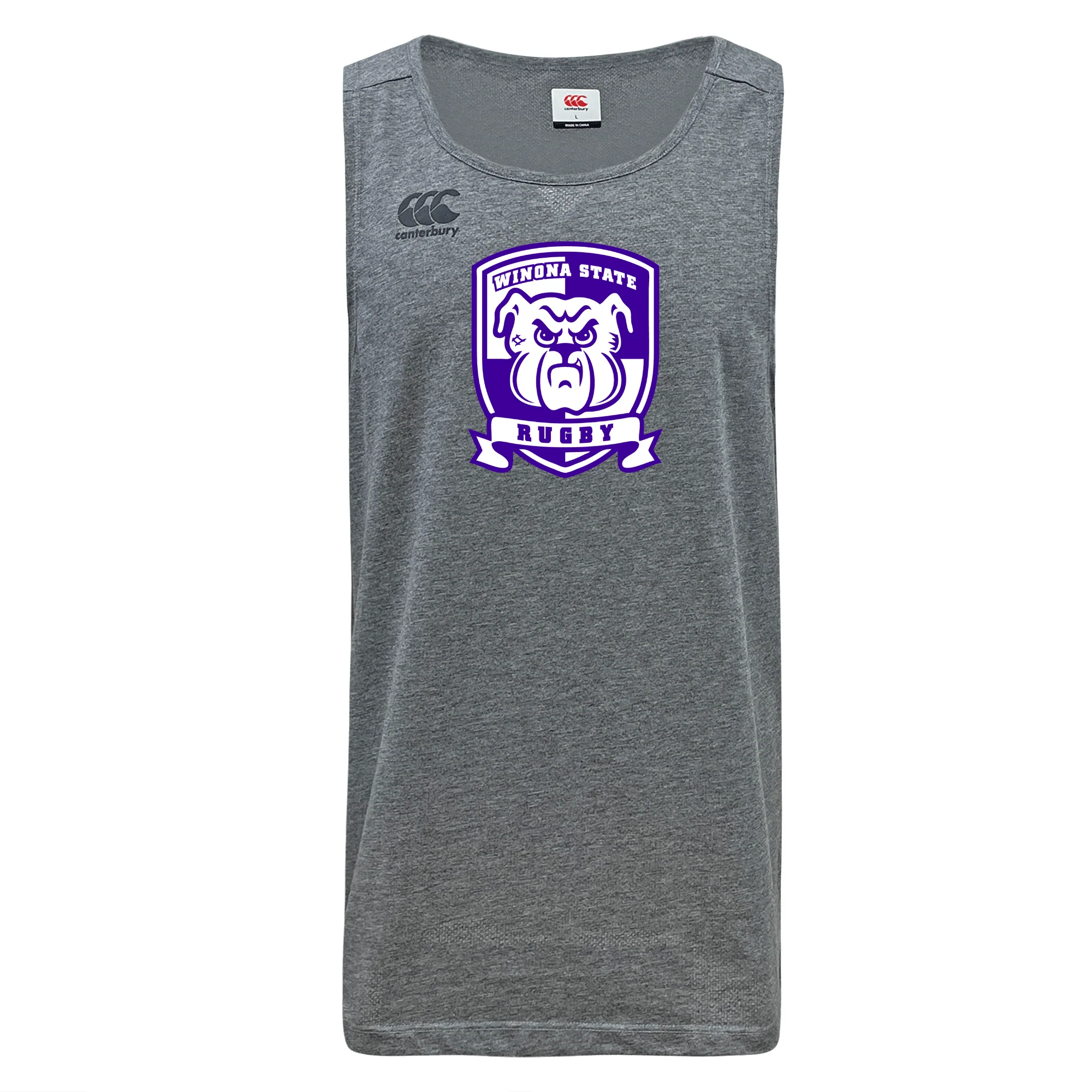Winona State University Tempo Vapodri Singlet by Canterbury