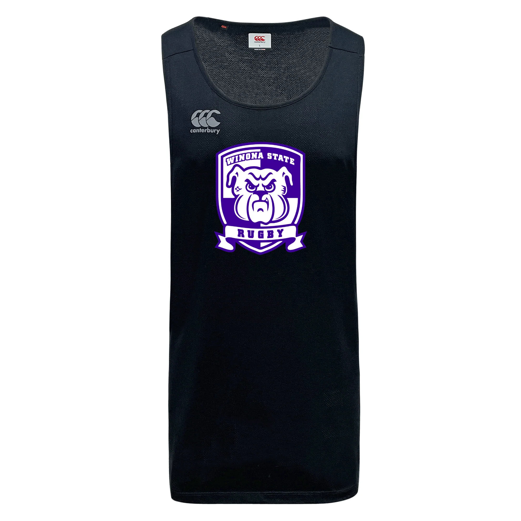 Winona State University Tempo Vapodri Singlet by Canterbury - Image 2