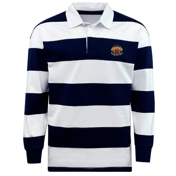 Wiregrass Rugby Classic Long Sleeve Hooped Rugby Jersey - Image 2