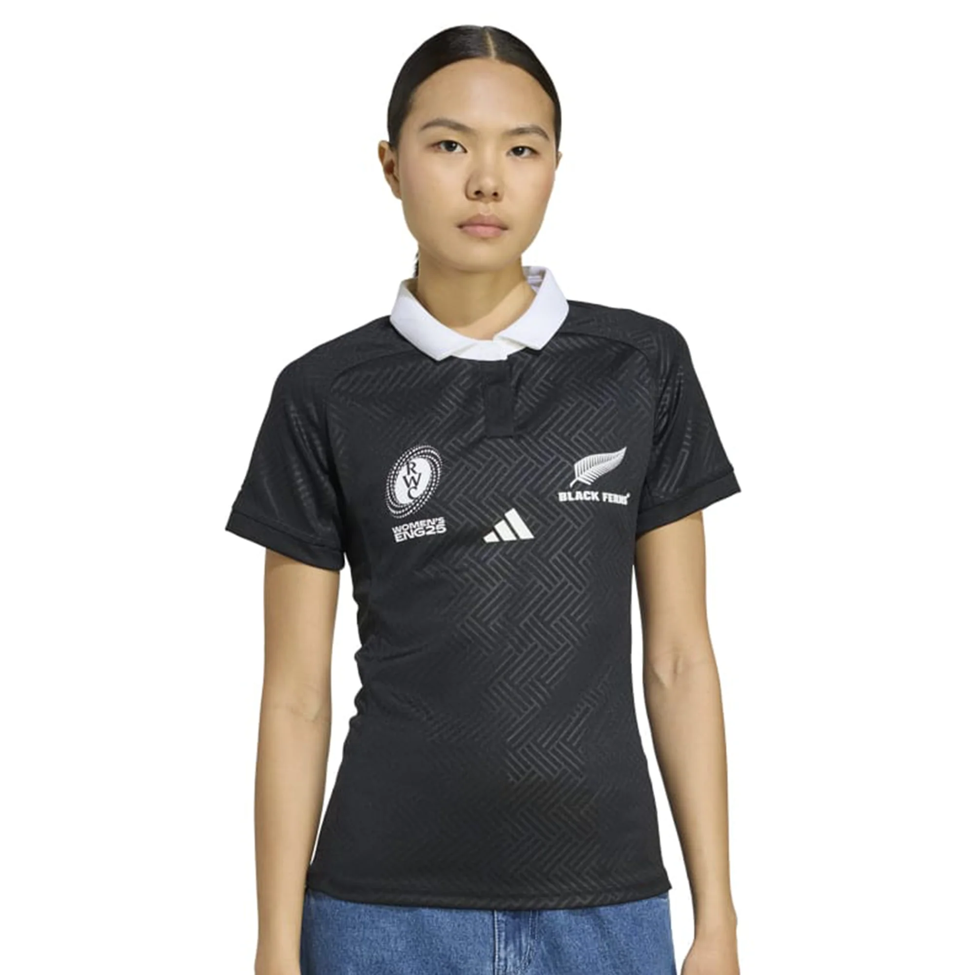 Women's Black Ferns WRWC25 Replica Home Jersey by adidas - Image 6