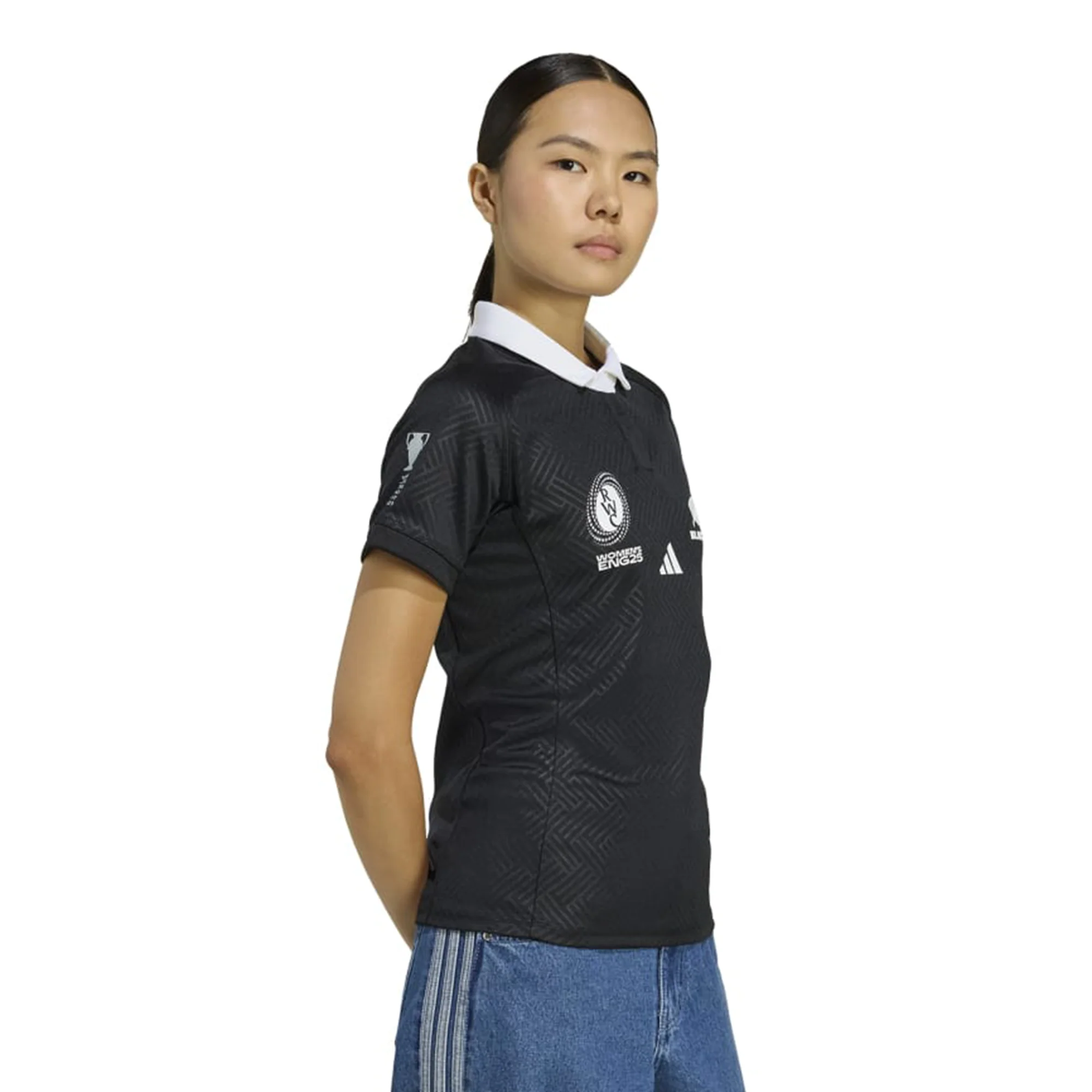 Women's Black Ferns WRWC25 Replica Home Jersey by adidas - Image 8