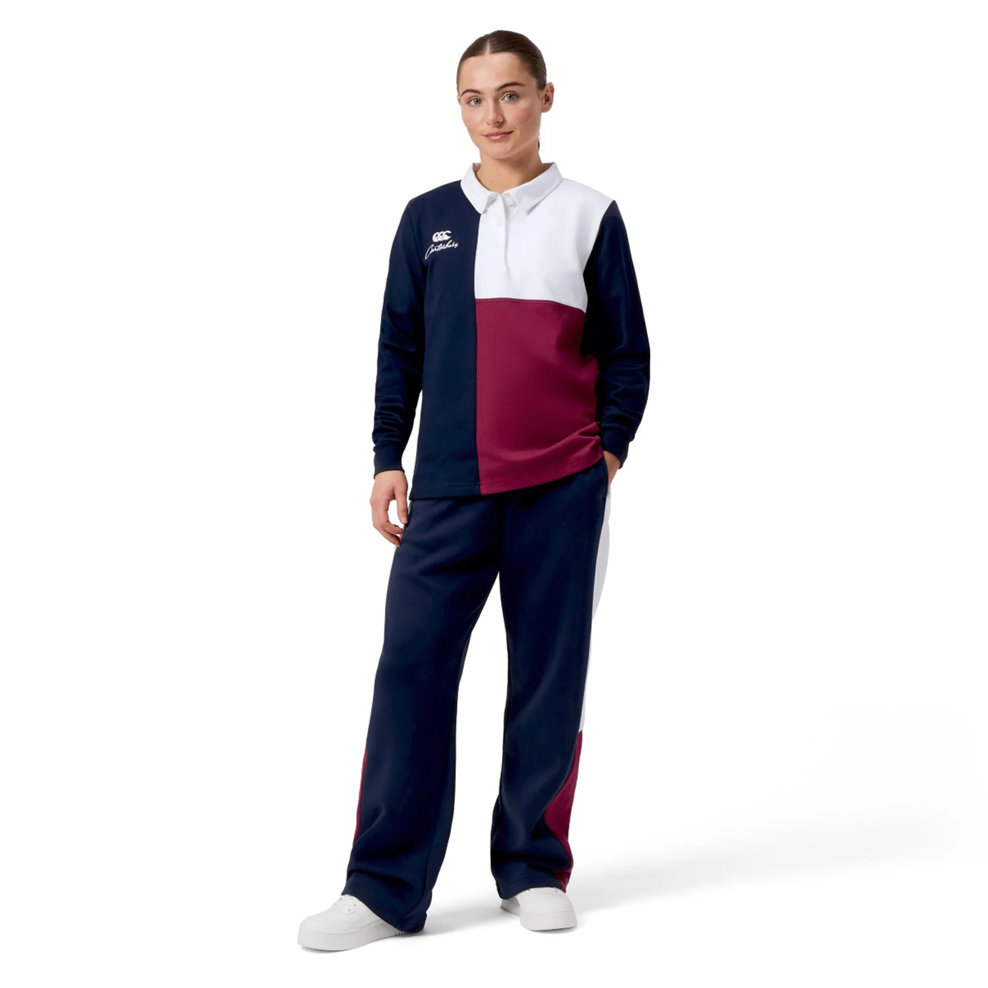 Women's Canterbury Harlequin Weber Long Sleeve Rugby Jersey - Image 11