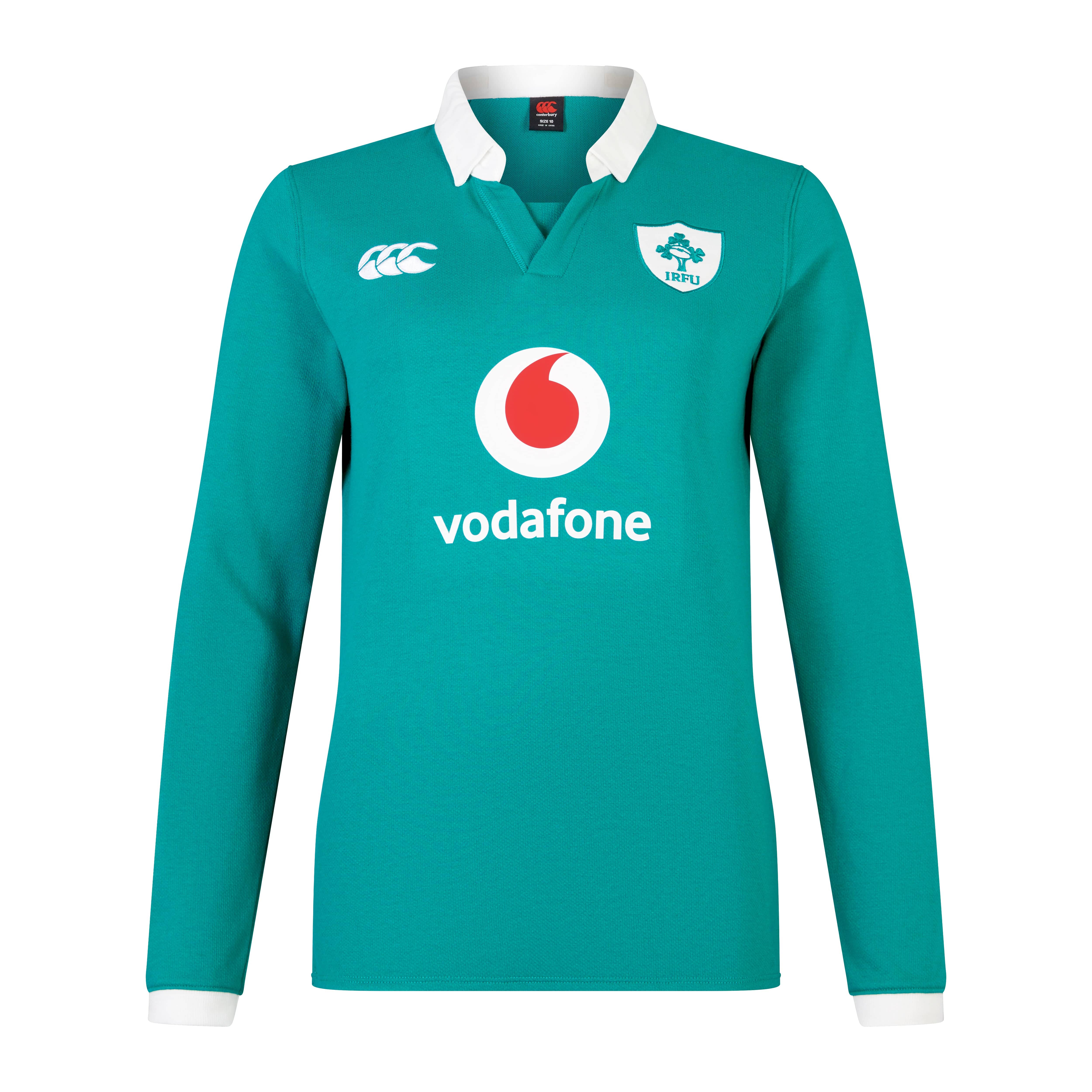 Women's Ireland 25/26 Long Sleeve Classic Home Jersey by Canterbury