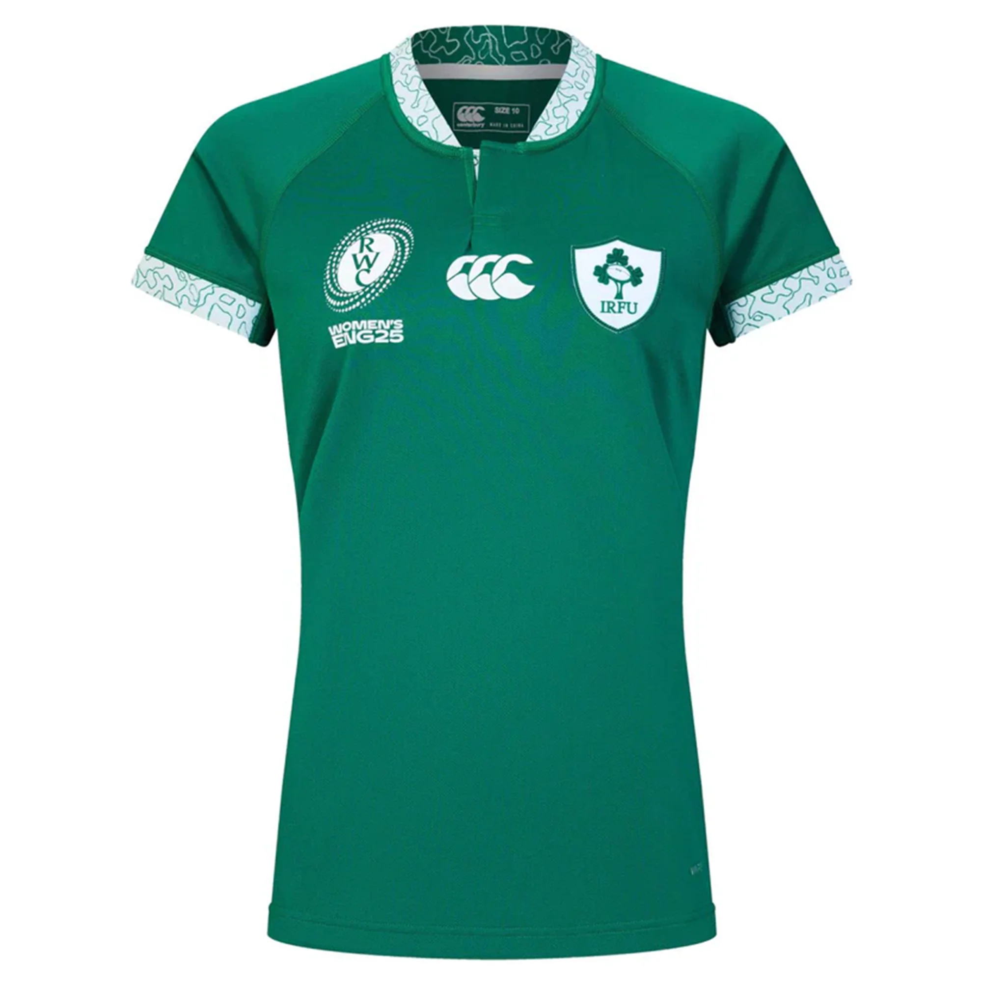 Women's Ireland WRWC25 Replica Home Jersey by Canterbury