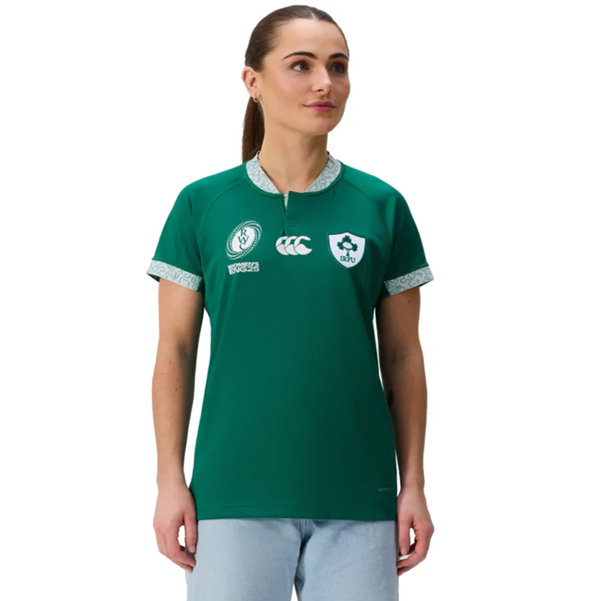 Women's Ireland WRWC25 Replica Home Jersey by Canterbury - Image 6