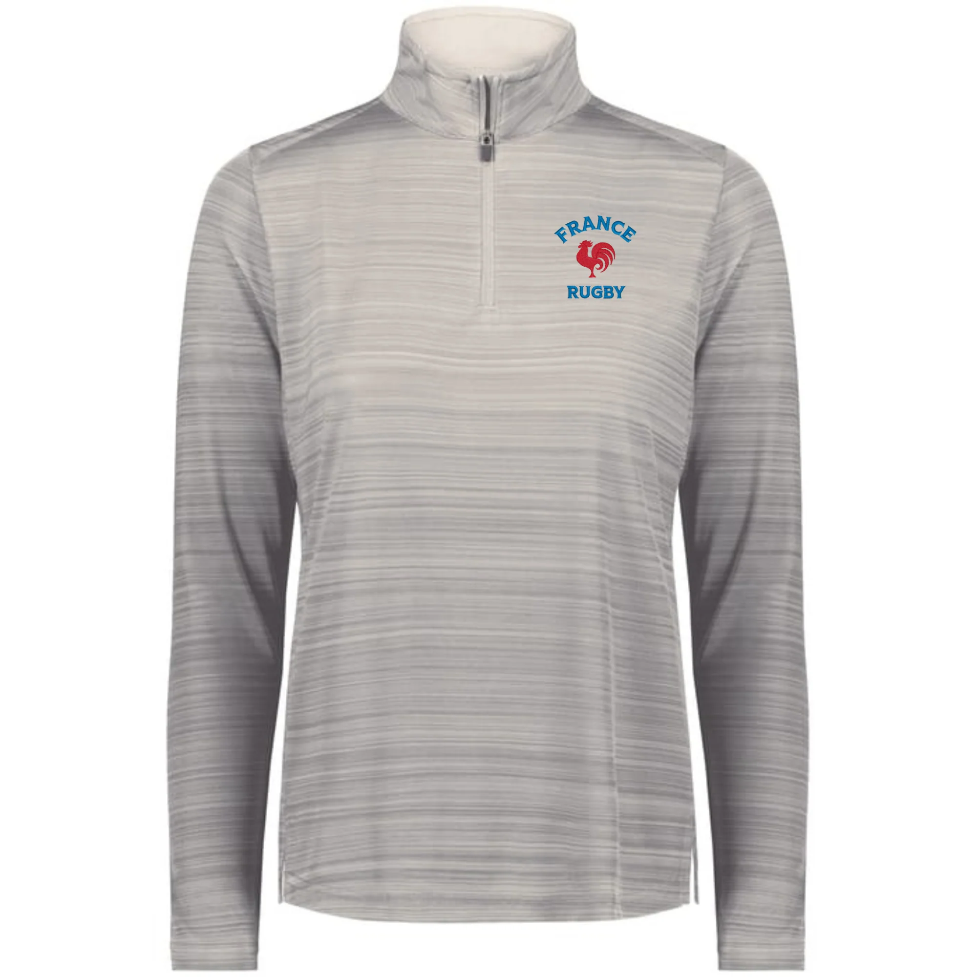 Women's Nations of Rugby France Pursuit 1/4 Zip Pullover - Image 3