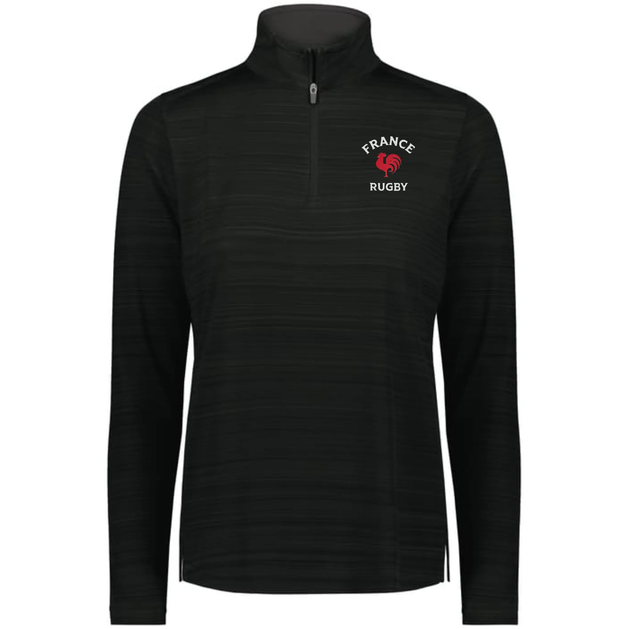 Women's Nations of Rugby France Pursuit 1/4 Zip Pullover - Image 4